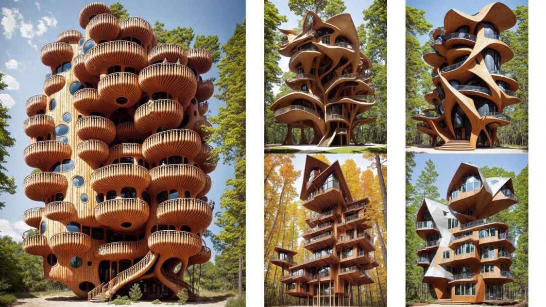 Ai Treehouses By Hassan Ragab Futuristic