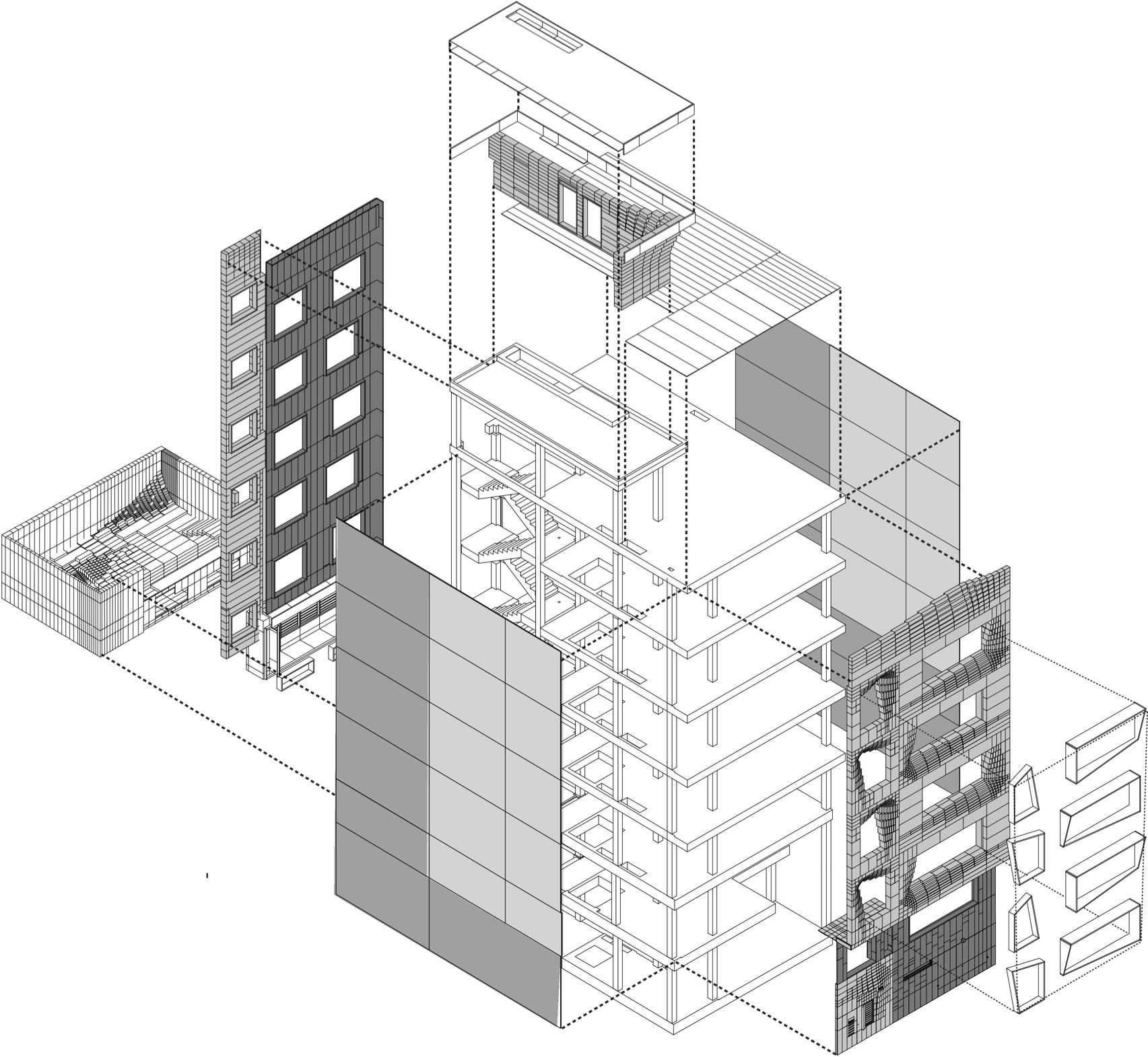 Softstone Mid-rise Office Building In Te