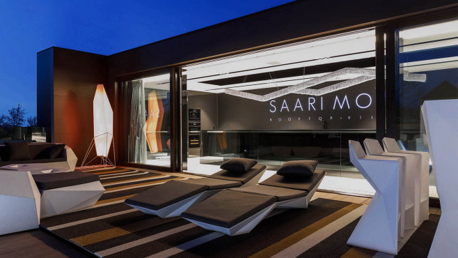 Rooftop Villa Saari Mois in Saint Peters|Apartments
