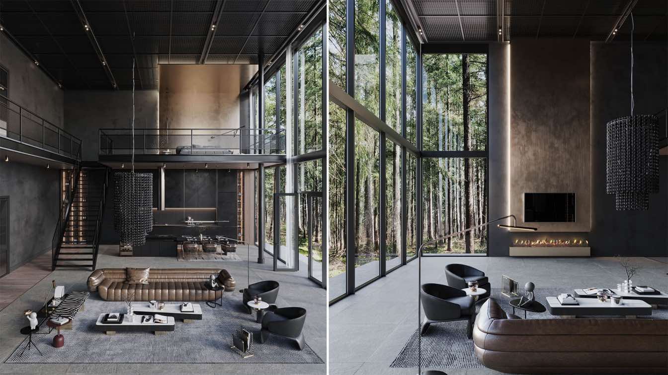 15 Gorgeous Loft Design Ideas In Industrial Style