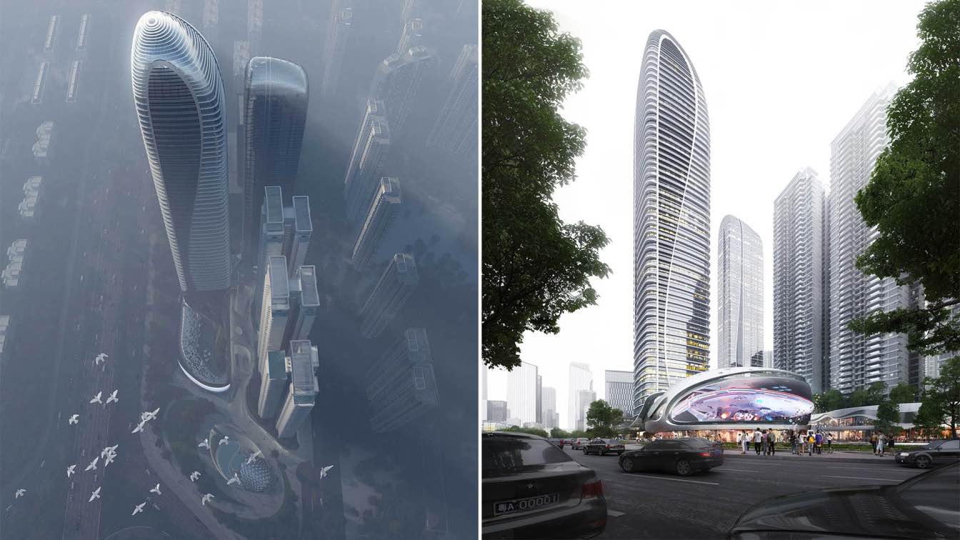 Mixed-Use Development: Twin Towers in Ha