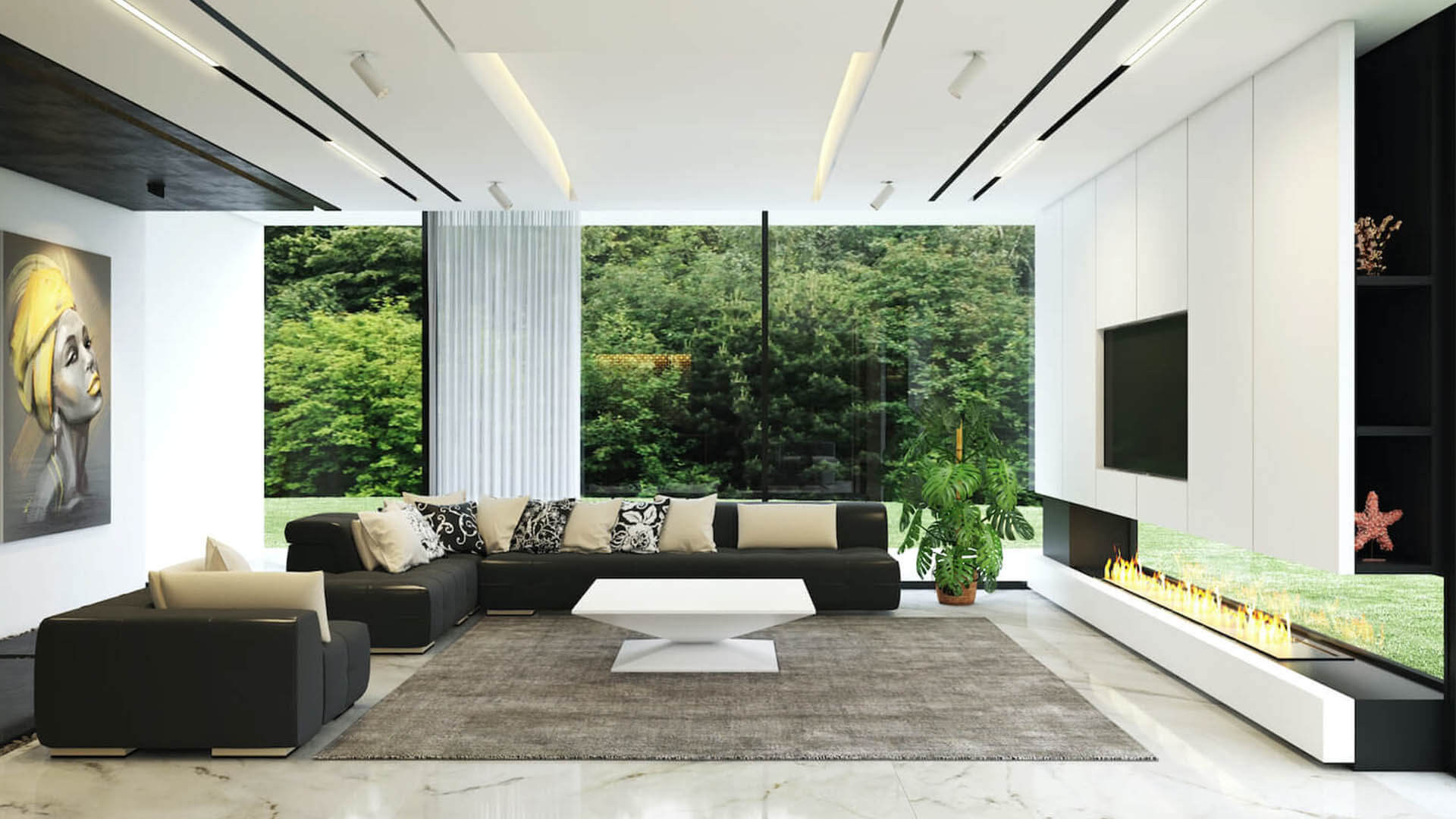 Living Room Ideas No Tv Or Fireplace