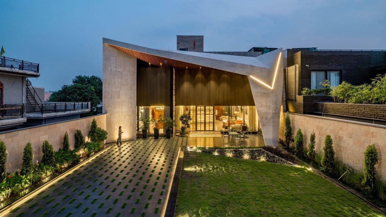 Modern Indian Palace In Bhogpur Punjab Space Race Architects 