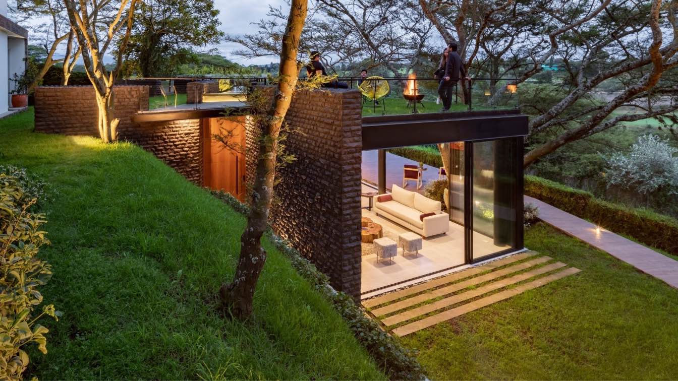 Hidden Stone House in Puembo, Ecuador by|Houses