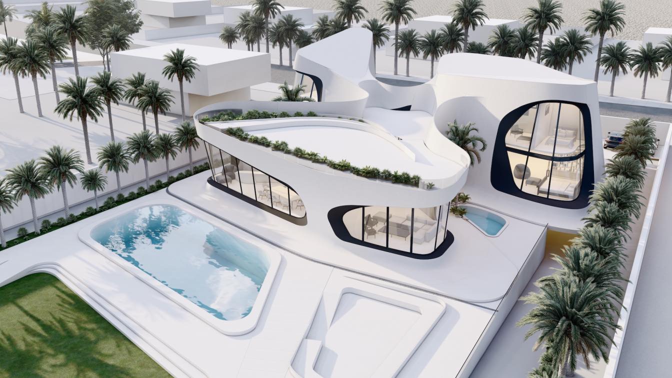 Trinary Life Villa In Dubai UAE By Kalb Visualization