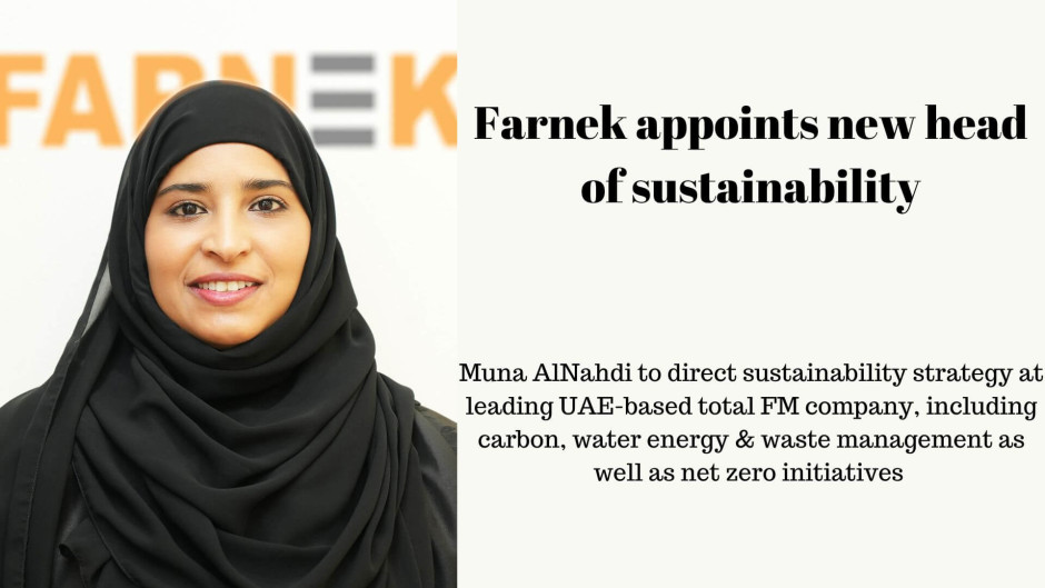 Farnek appoints new head of sustainabili|News