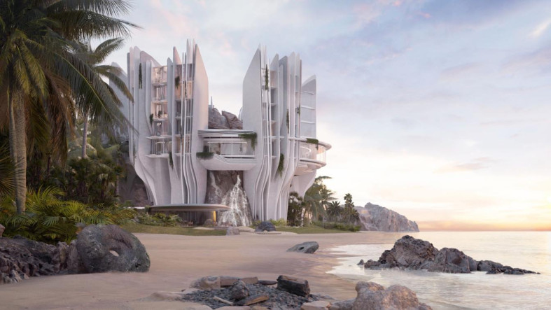 Exclusive resort NFTs in the metaverse b|Futuristic