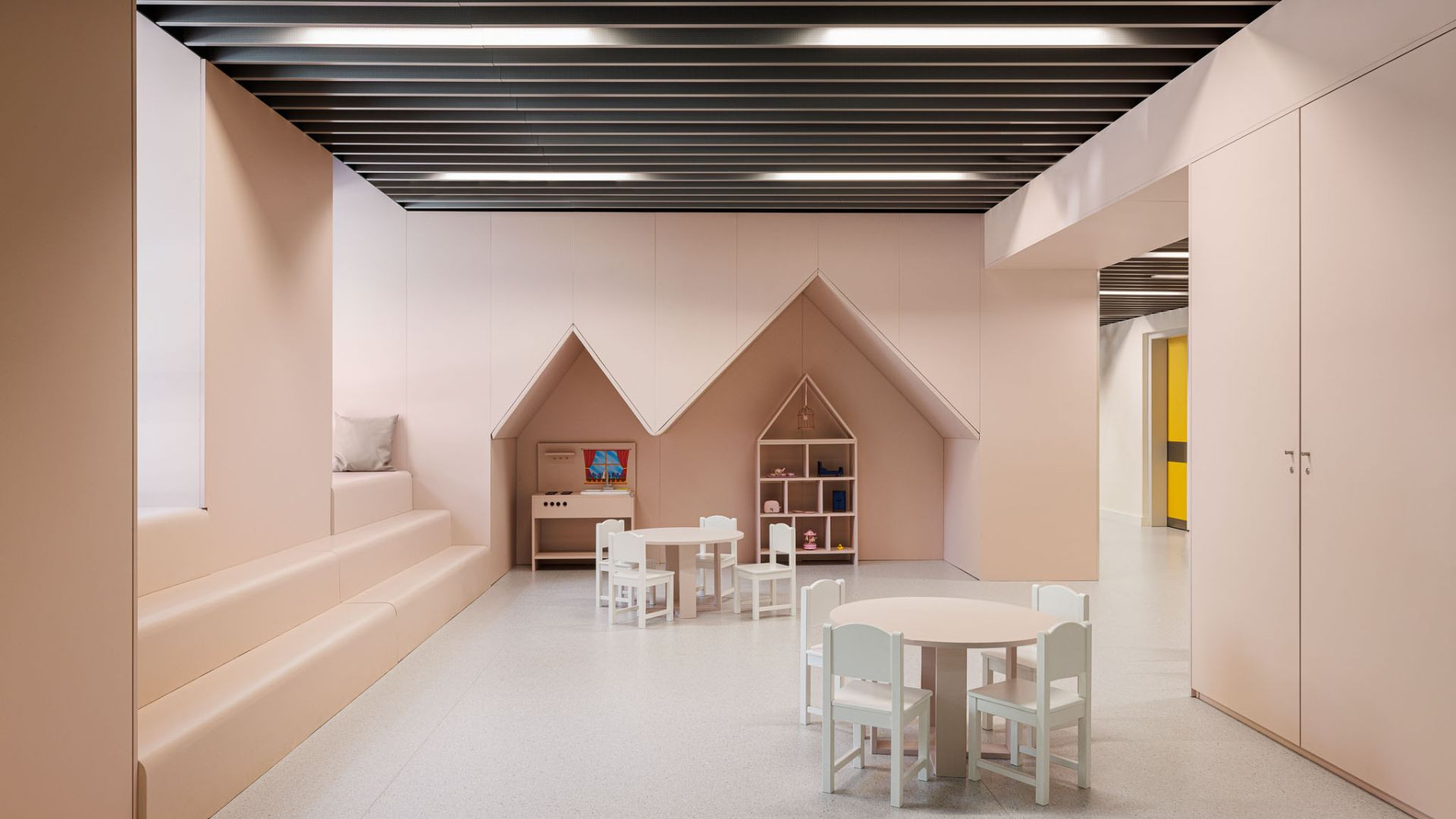 A colorful setting for the new Pediatric|Hospital