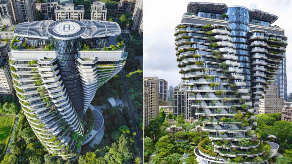 Tao Zhu Yin Yuan By Vincent Callebaut Ar|Residential Building