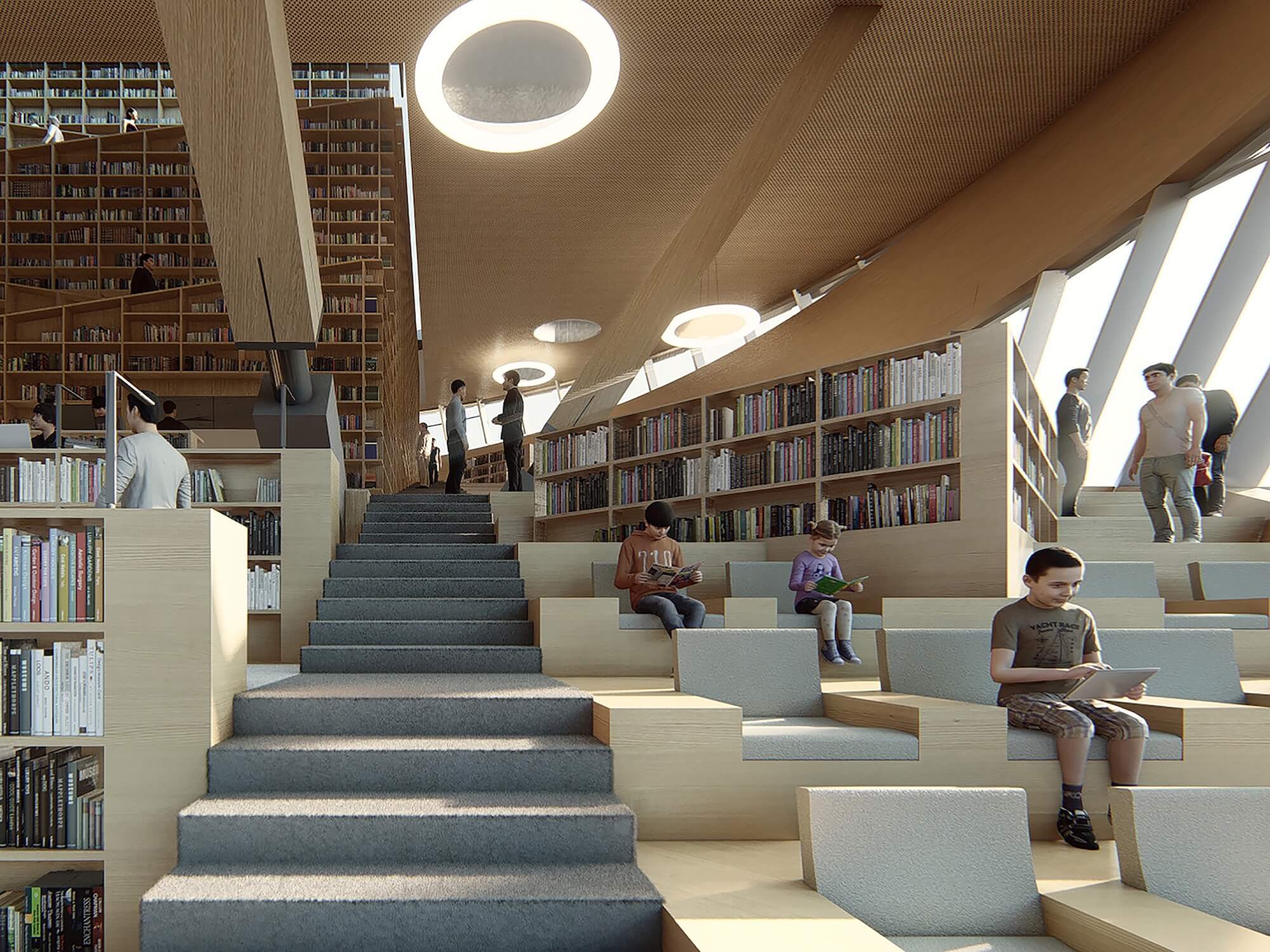 Reading hall. Библиотека Starfield Library. Южная Корея. Национальная библиотека в Сечжоне. Проект библиотеки. Круглая библиотека в Южной Корее.