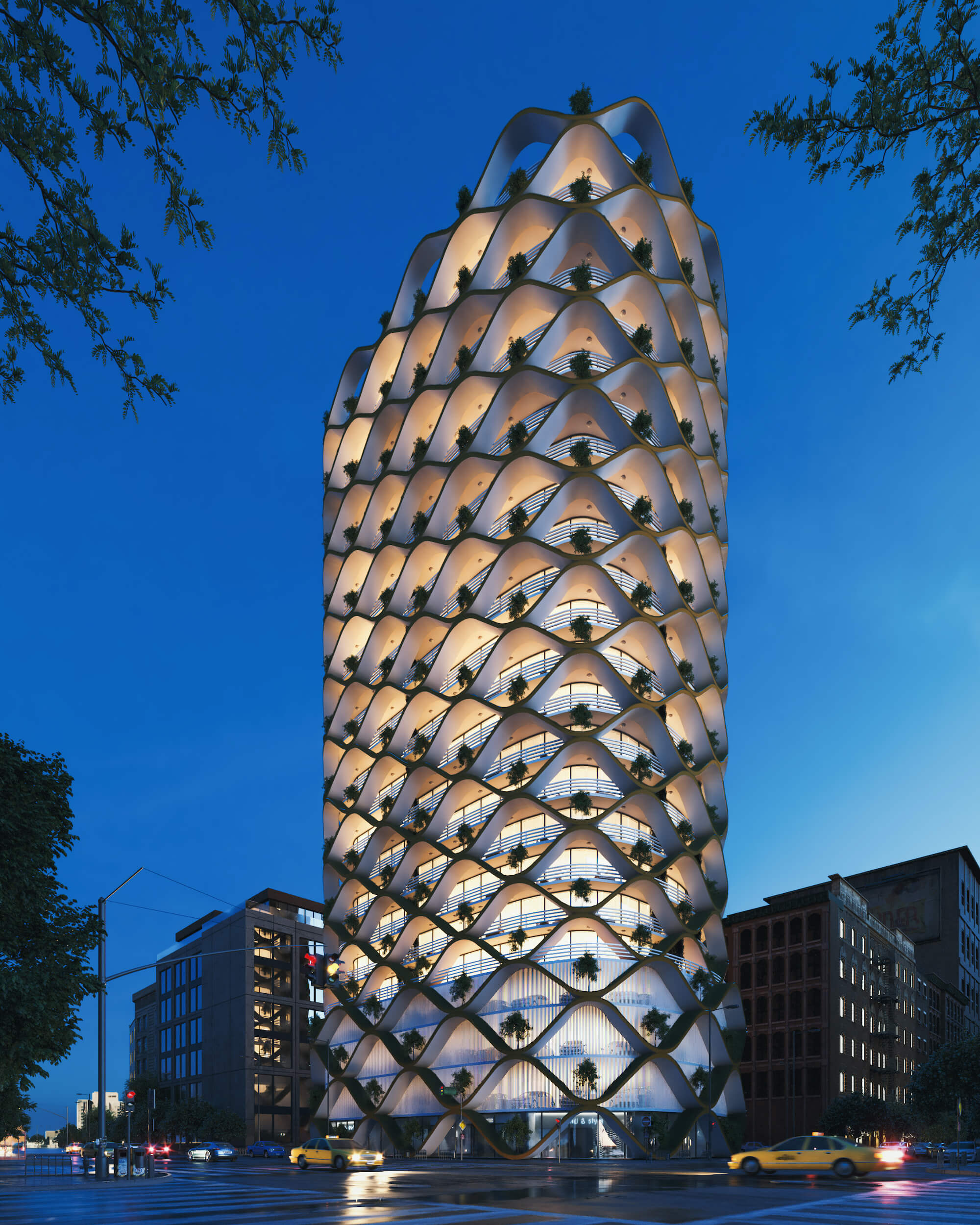 Wave Residential Complex In Mumbai, Indi