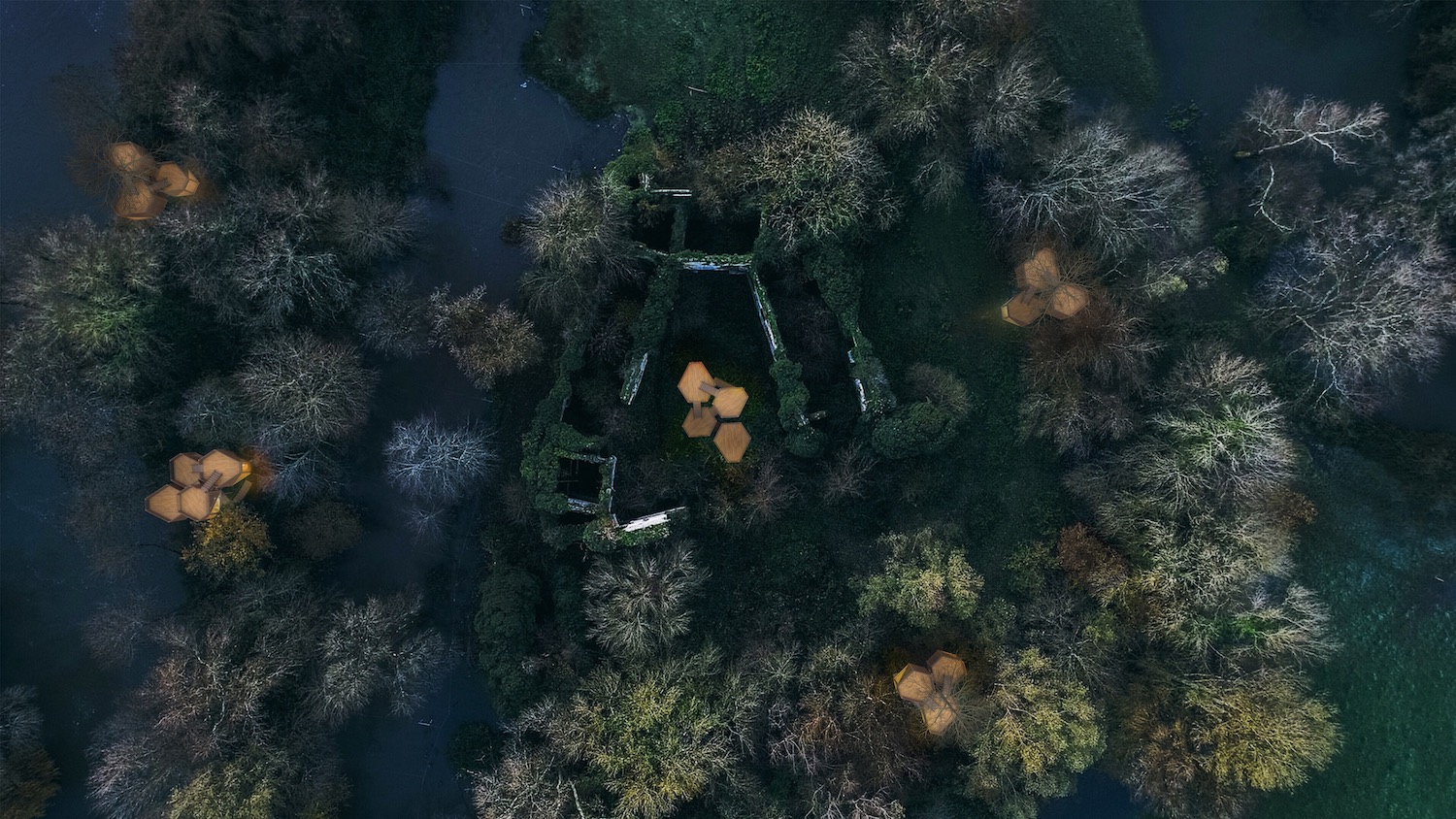 Tree house module: The Enchanting Nest b|Visualization