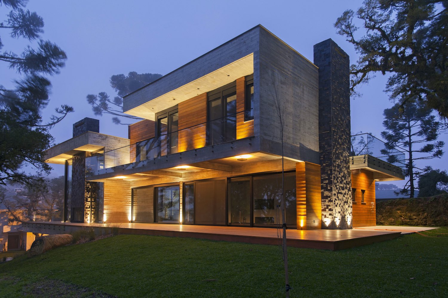 Araucaria House in Canela, Brazil by Wel|Houses
