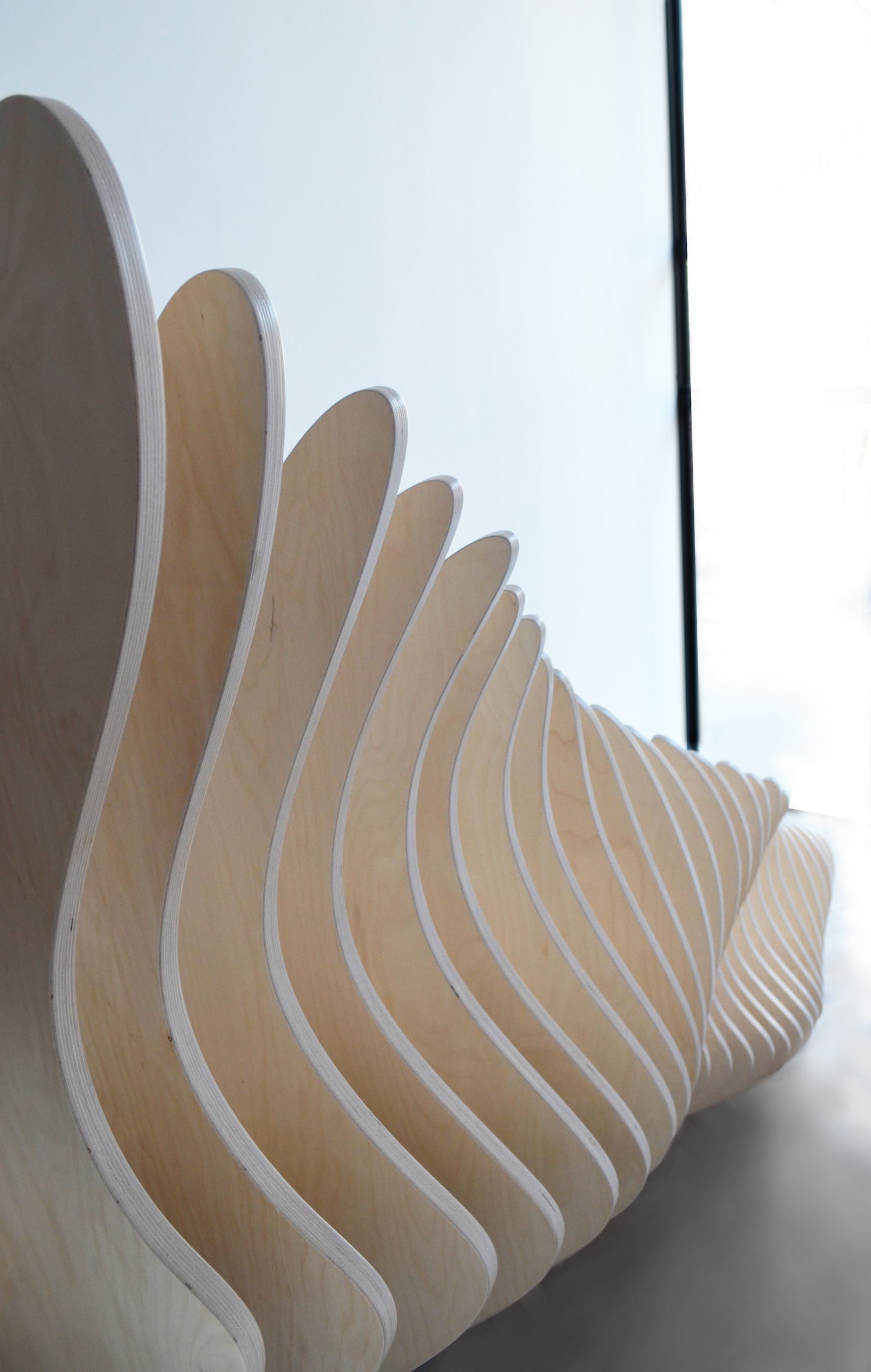 Moiré ascent staircase by Sophia Michopo|Stairs