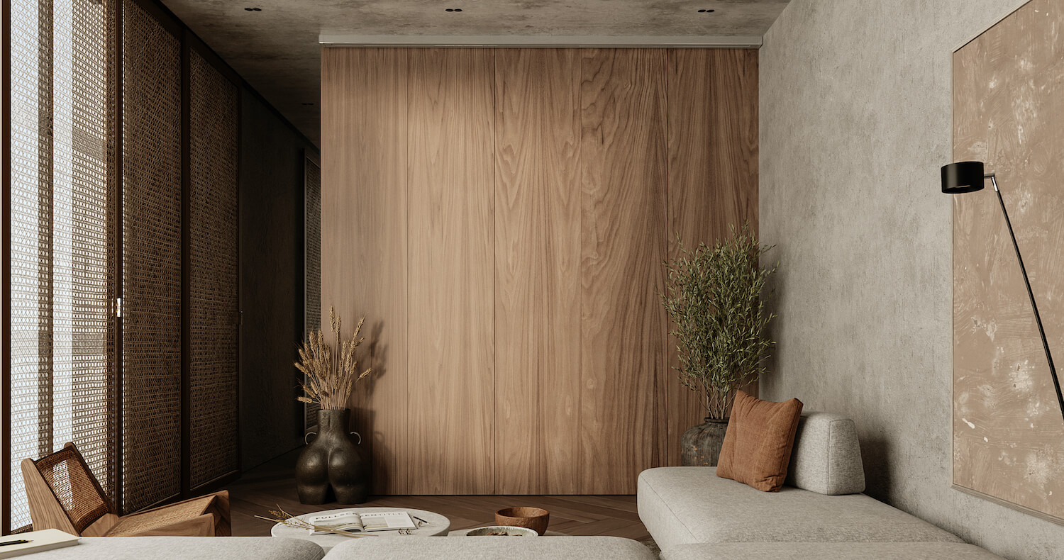 Minimalistic Interior Design With Wabi-s