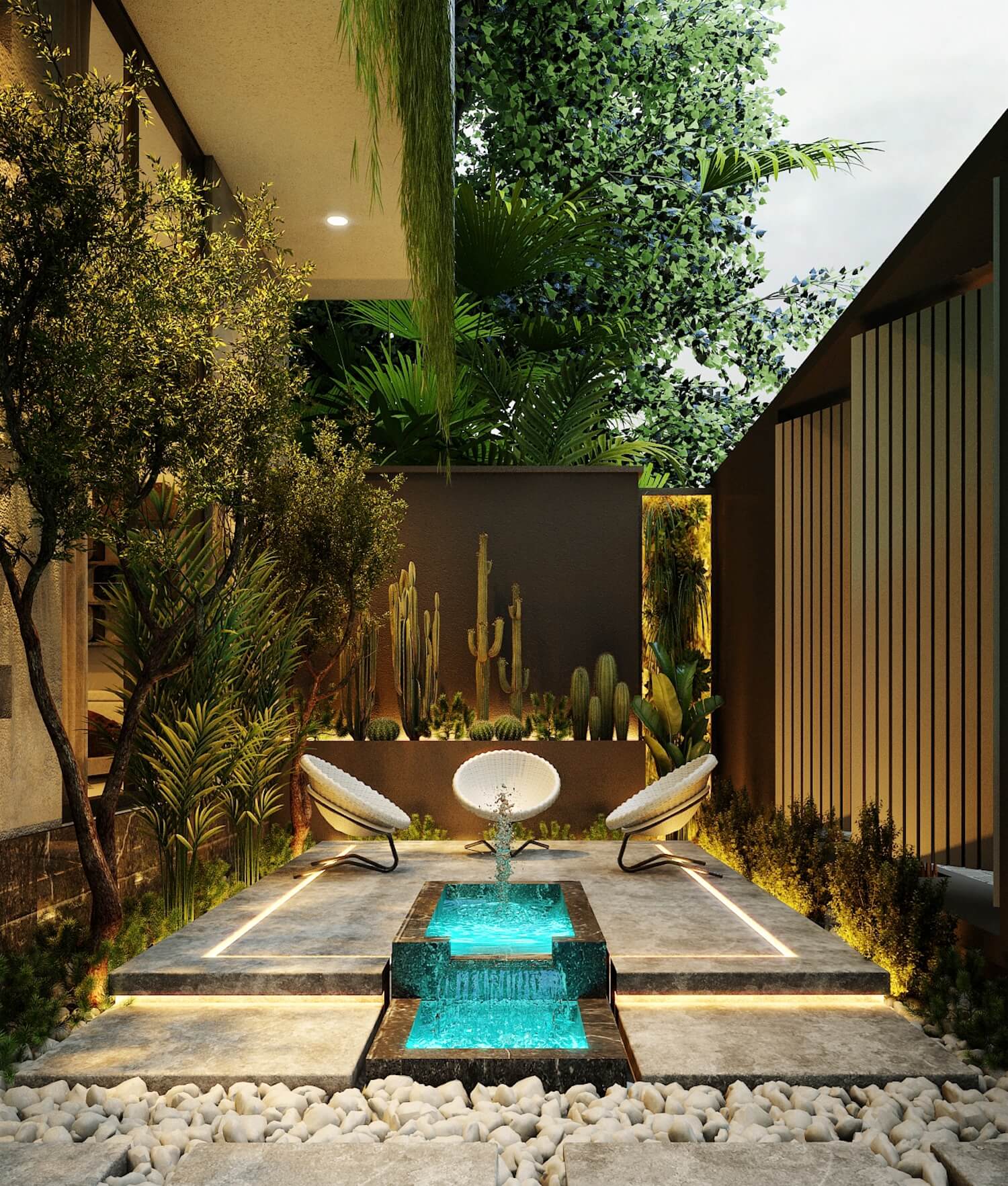 Dream Villa, India by Amir Abbas Habibi|Visualization