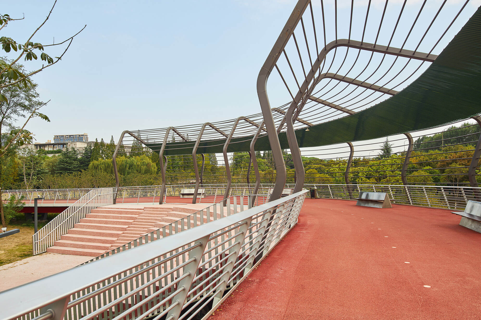 Jiangyin Greenway in Wuxi, China designe