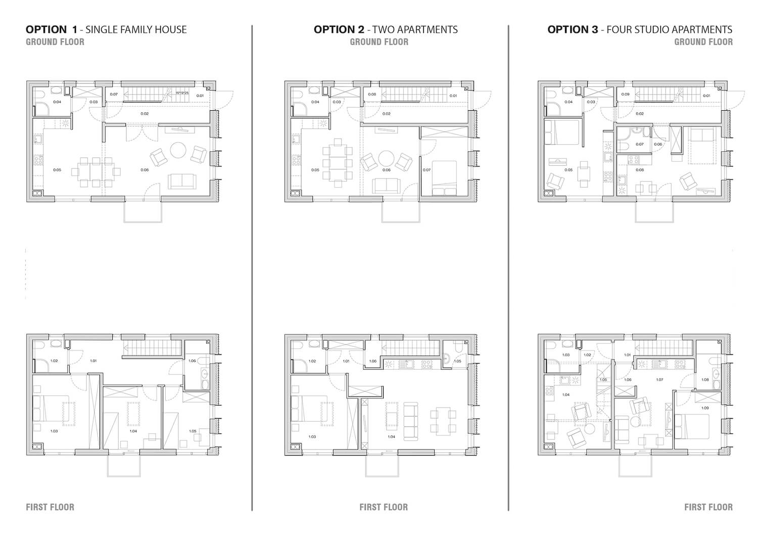 Micro Tenement House By Bxb Studio - Bui