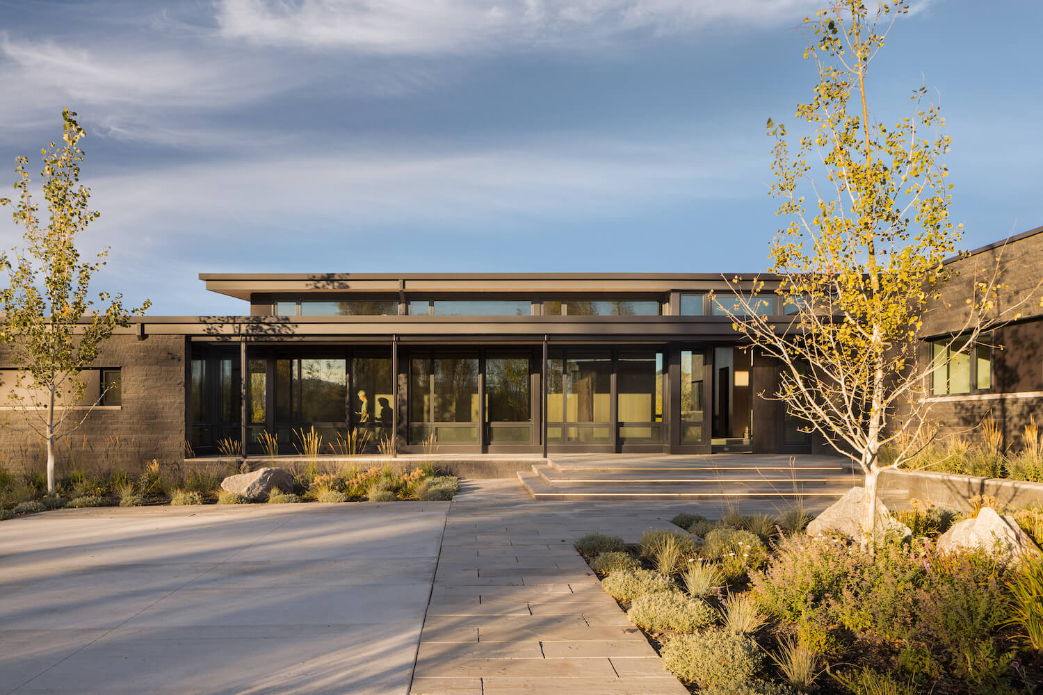 Snake River Residence, Wyoming, USA by C|Houses