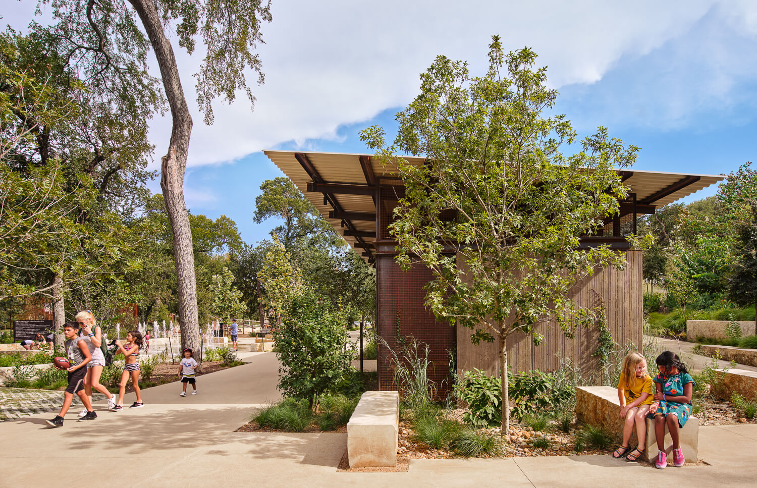 Kingsbury Commons at Pease Park Austin Park