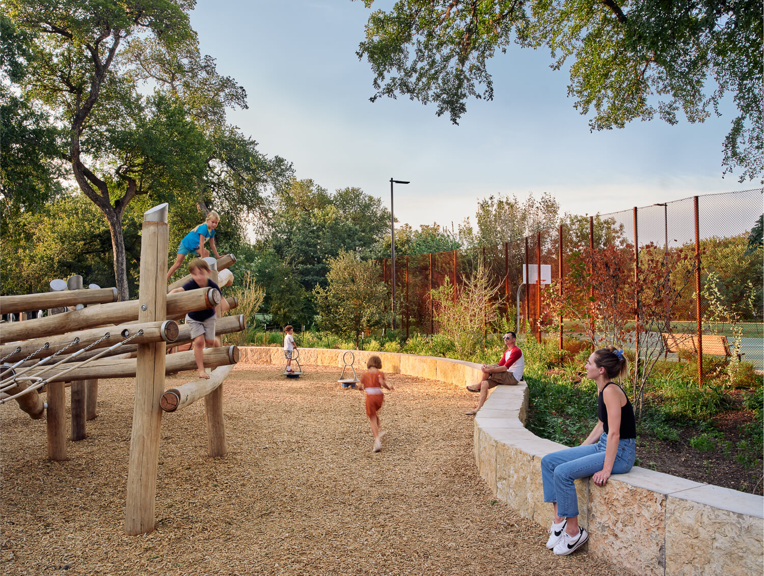 Kingsbury Commons at Pease Park Austin Park