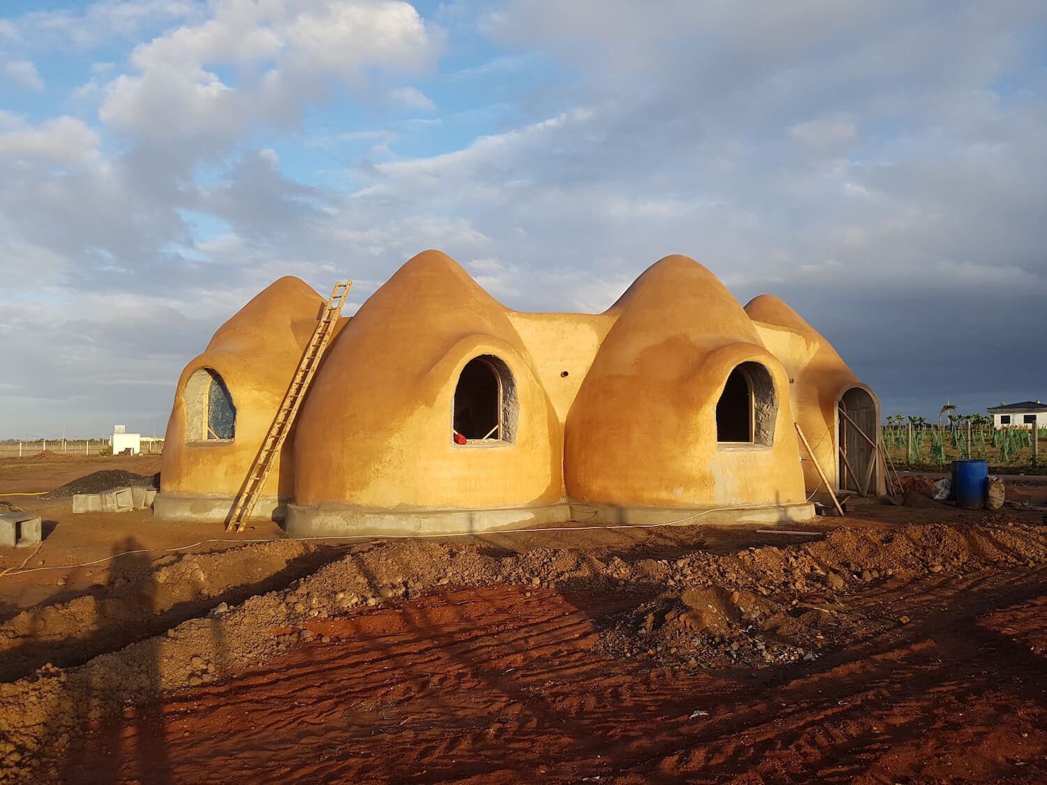 Bsabess Earthen Ecodome House in Benslim|Organic House