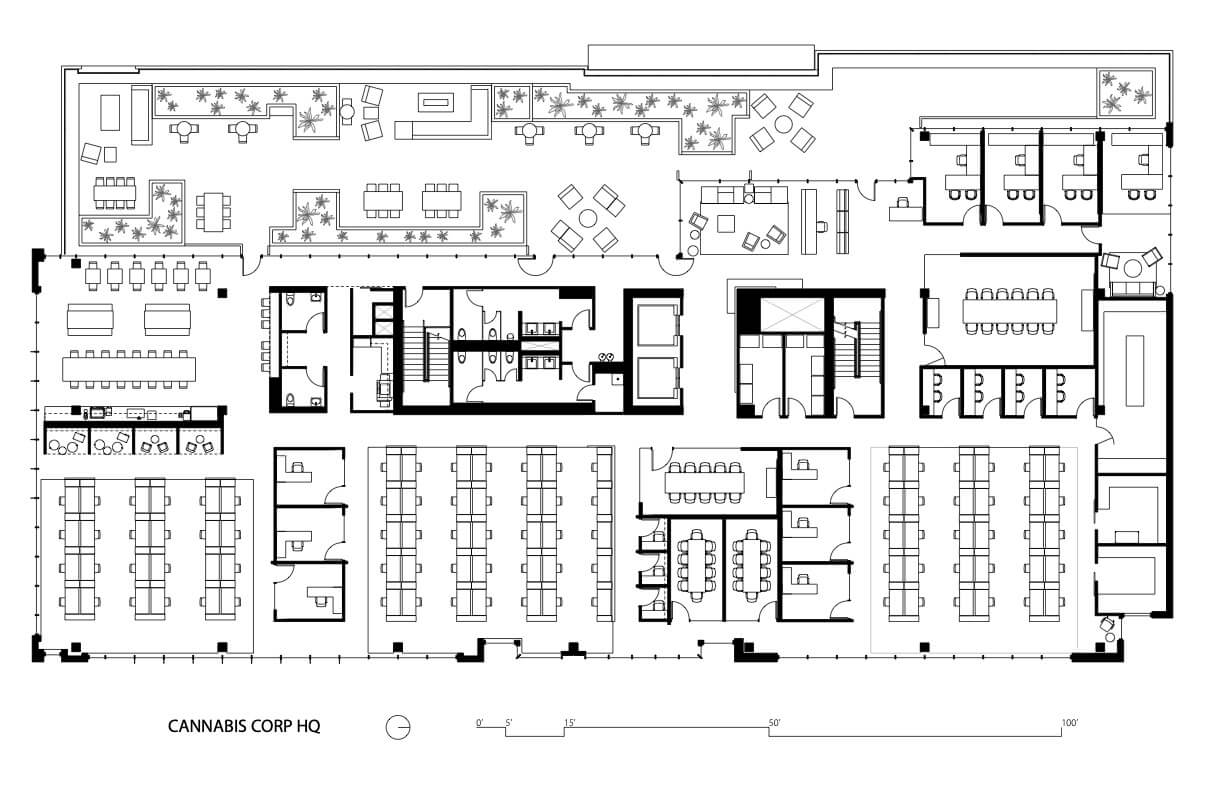 Graham Baba Architects Designs Cannabis|Headquarter