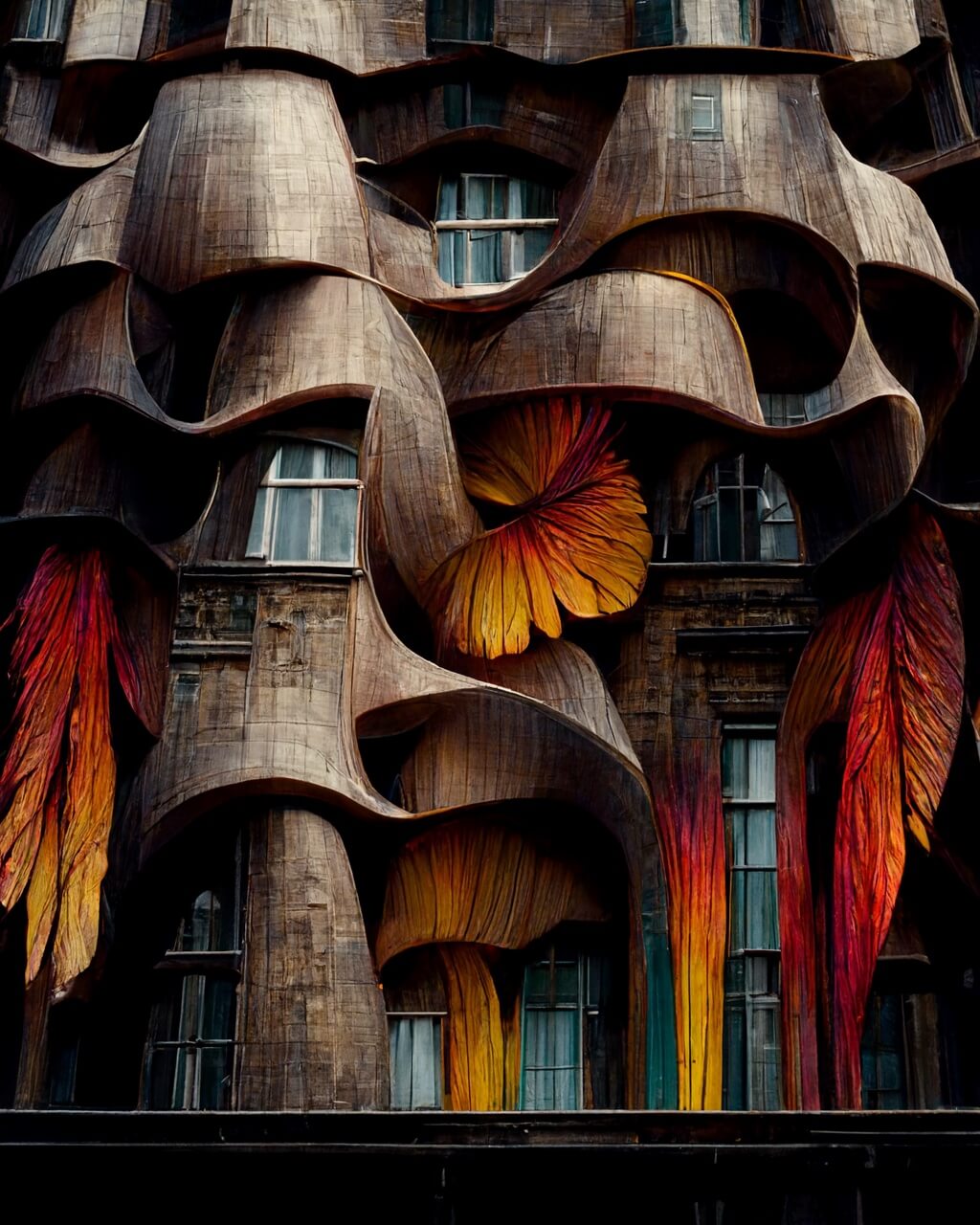 Feather Architecture By Hassan Ragabfuturistic