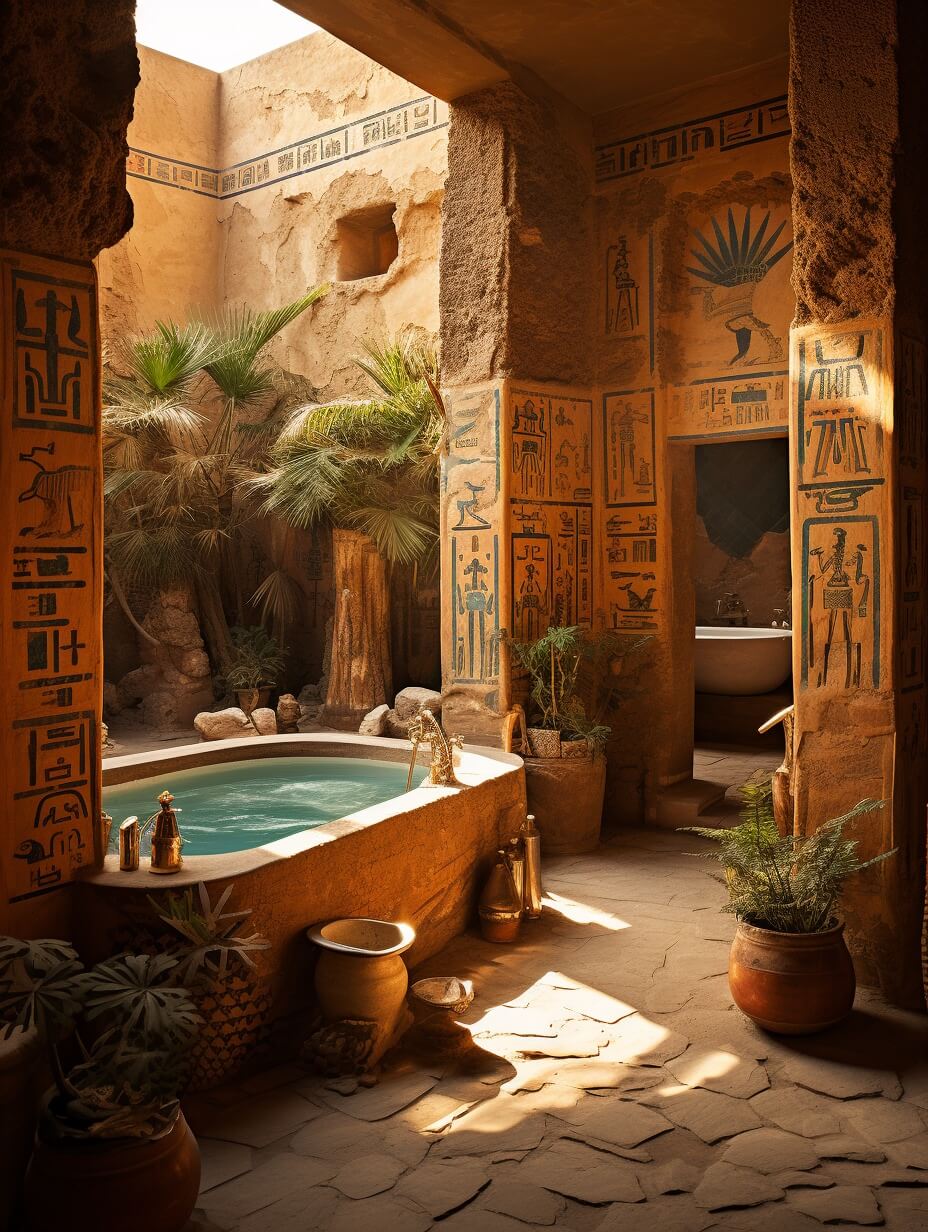 Ancient Egyptian Architecture Interior