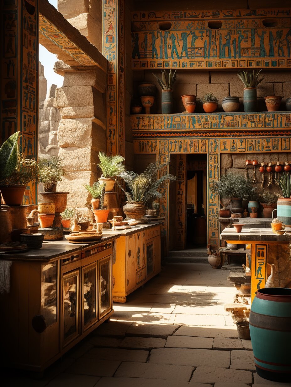 Egyptian Interior Paint