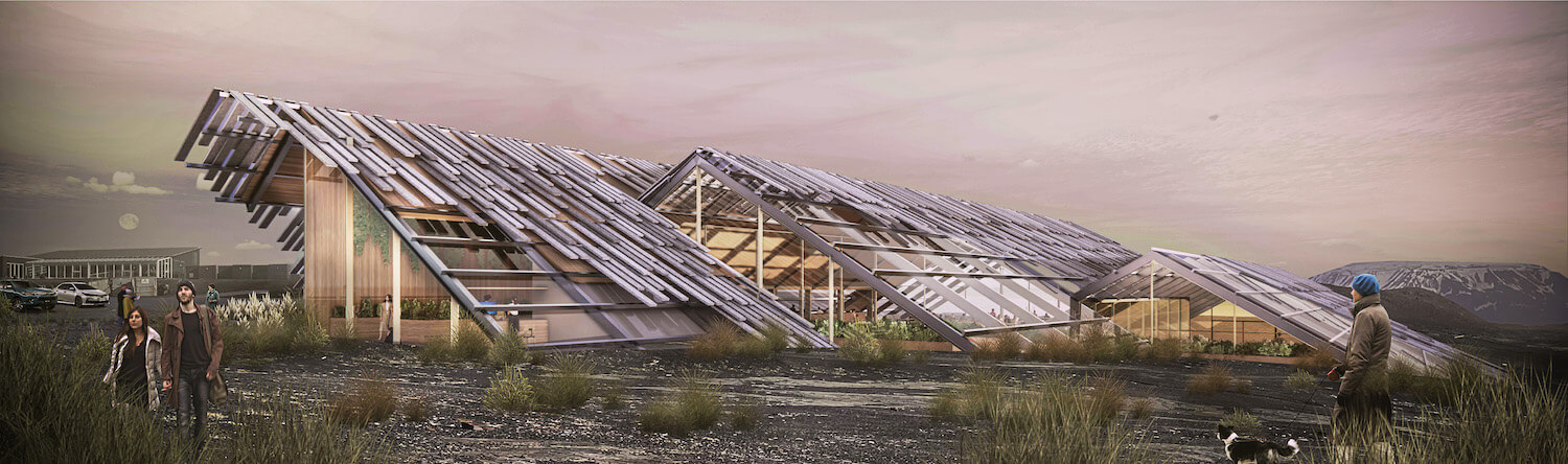 The Hill Farm - Iceland Greenhouse Resta|Visualization