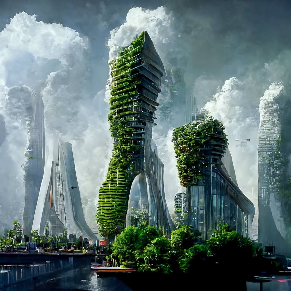 Ai Generated Future Cities By Manas Bhatia Futuristic - vrogue.co