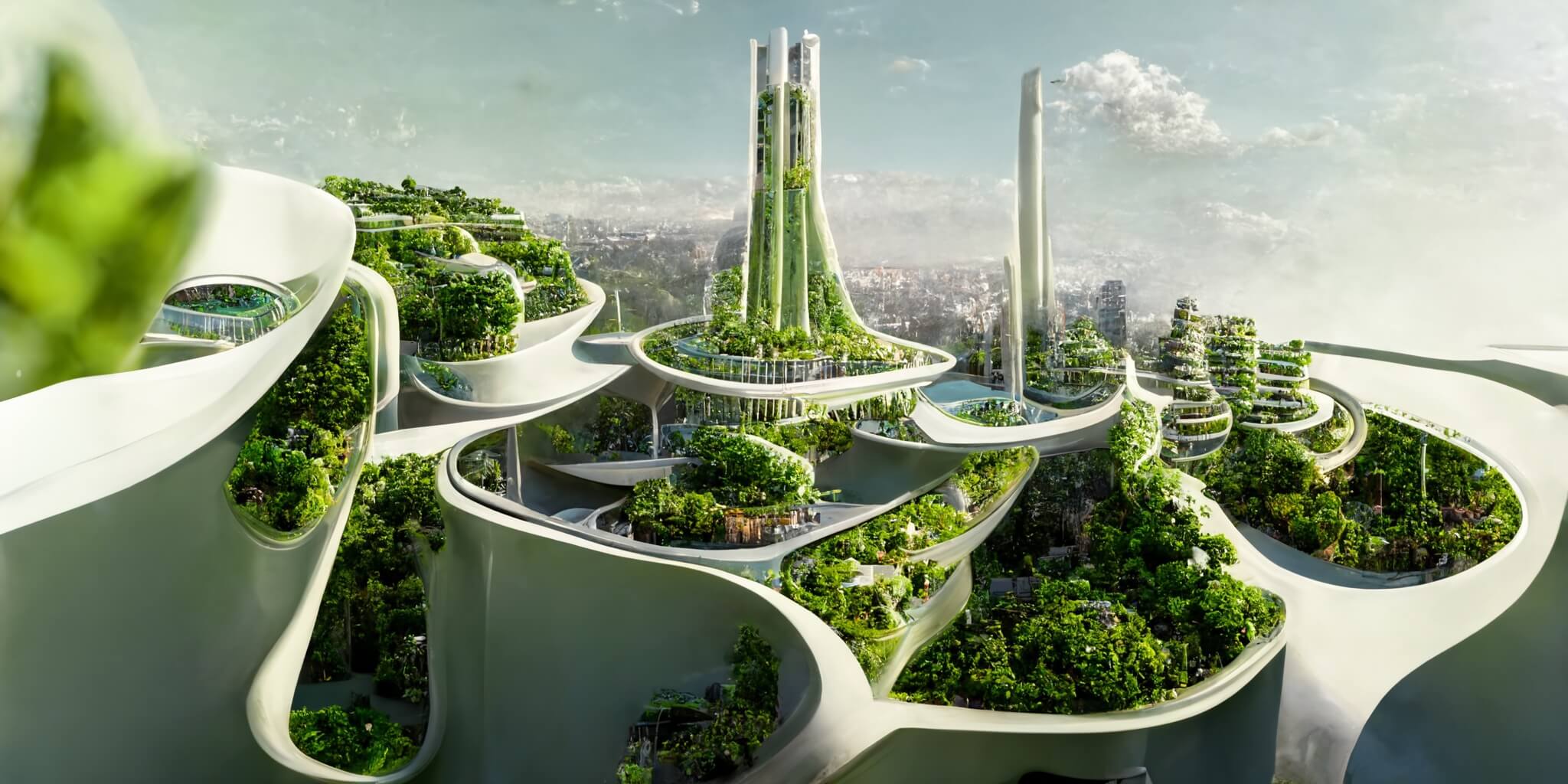 AI-generated Future Cities By Manas Bhat|Futuristic