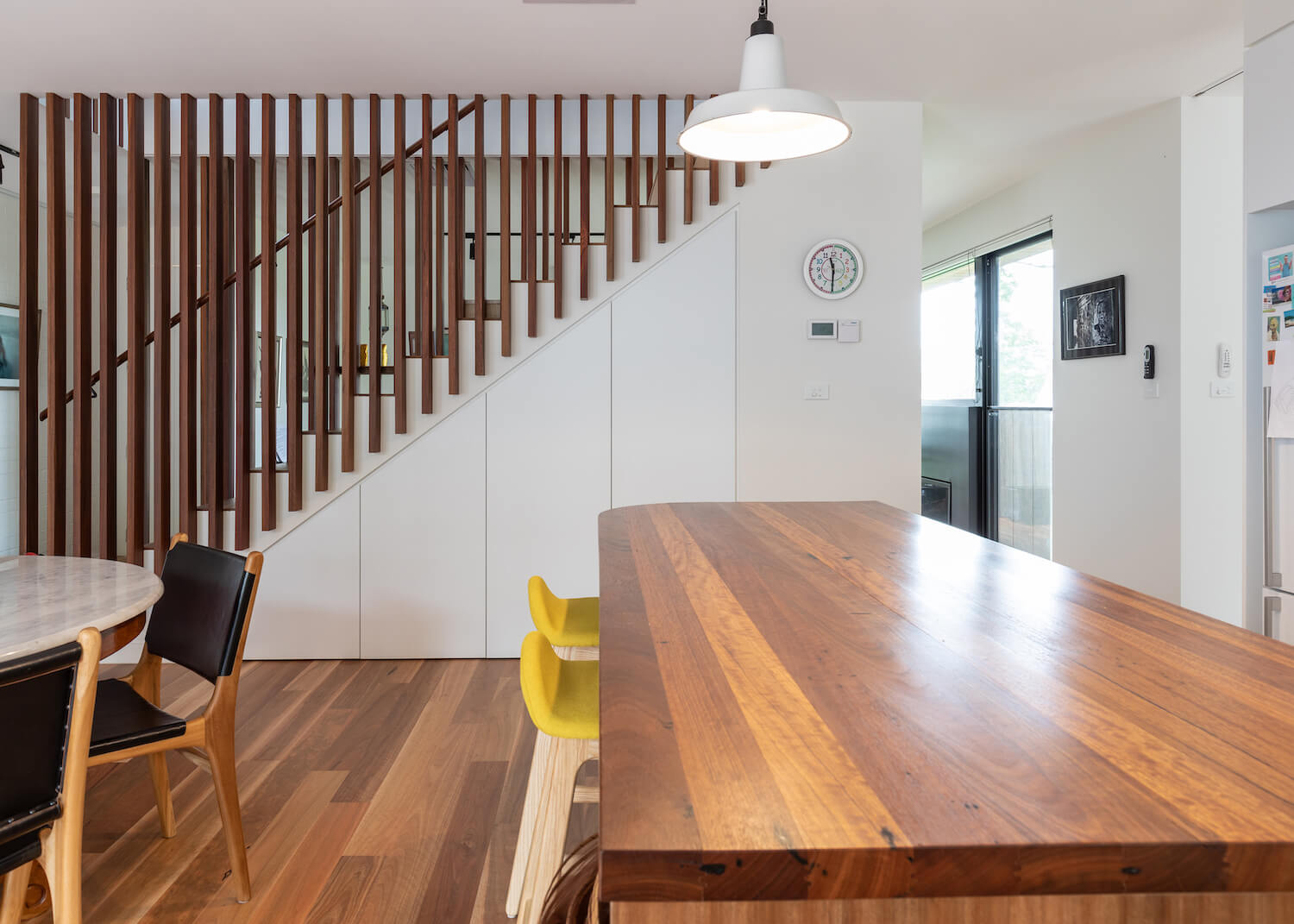 wooden dining table and chairs 