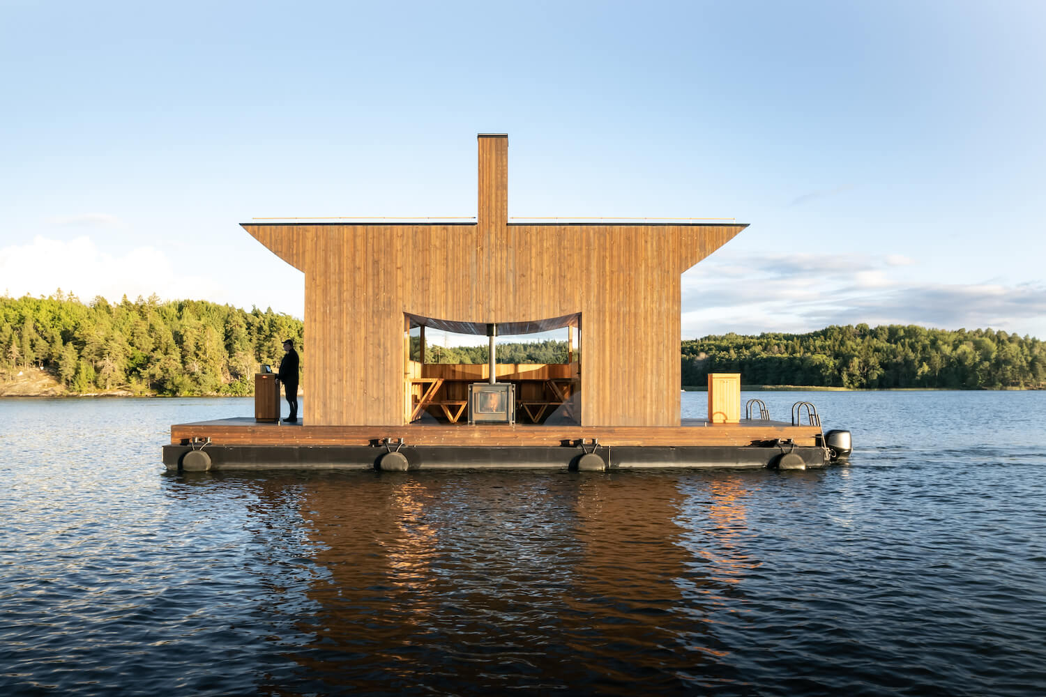 Big Branzino Floating Sauna, Stockholm A|Sauna