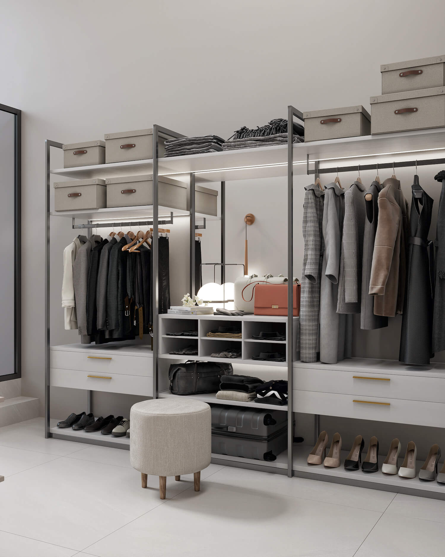 walk in closet interior design