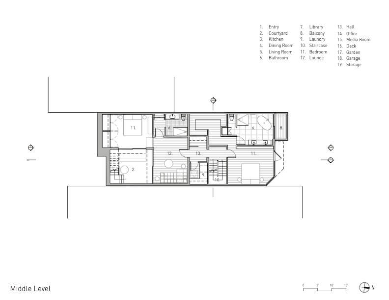 Redwood House, renovation of a 1974 two-|Houses