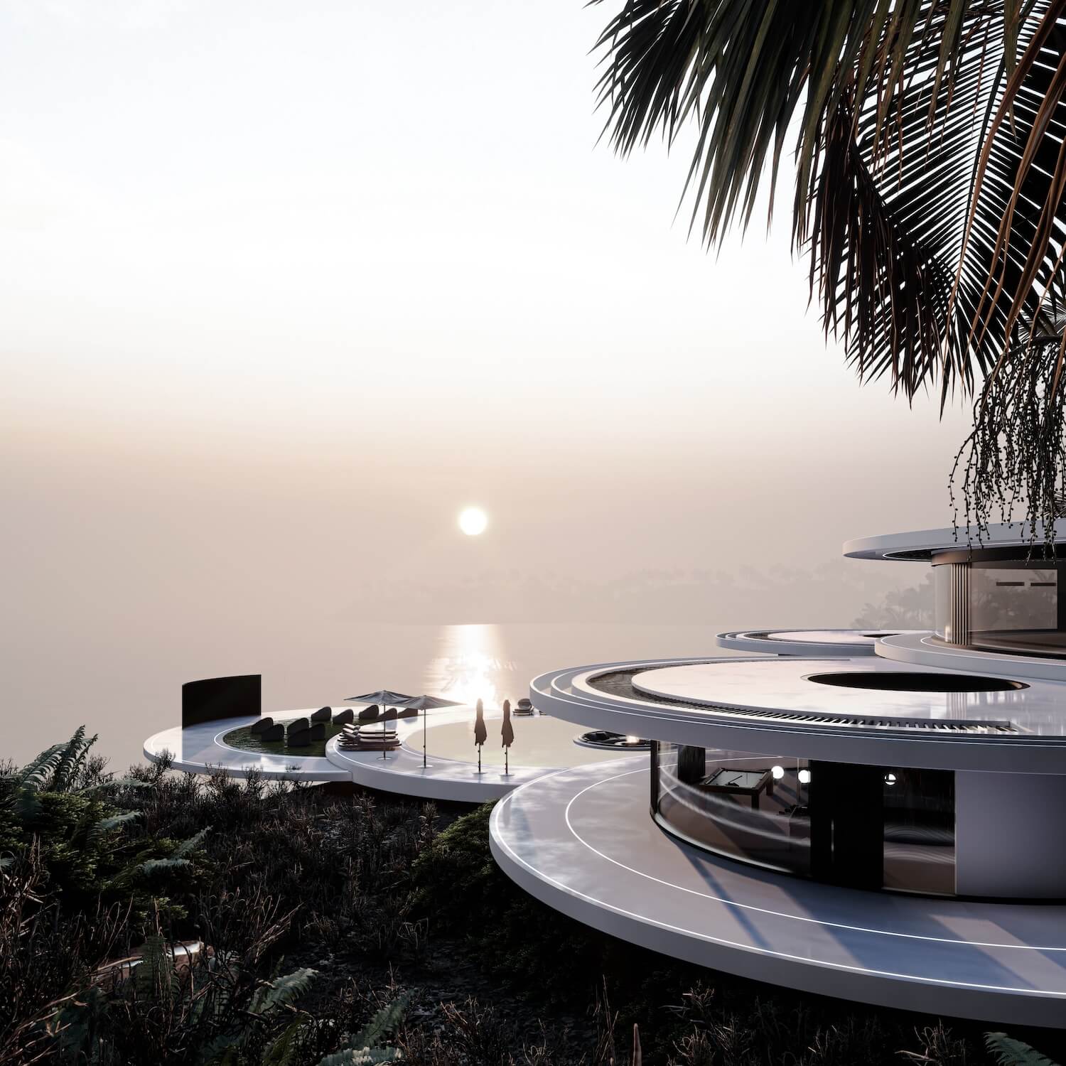 Rocks Villa by Ufoverse Office|Visualization