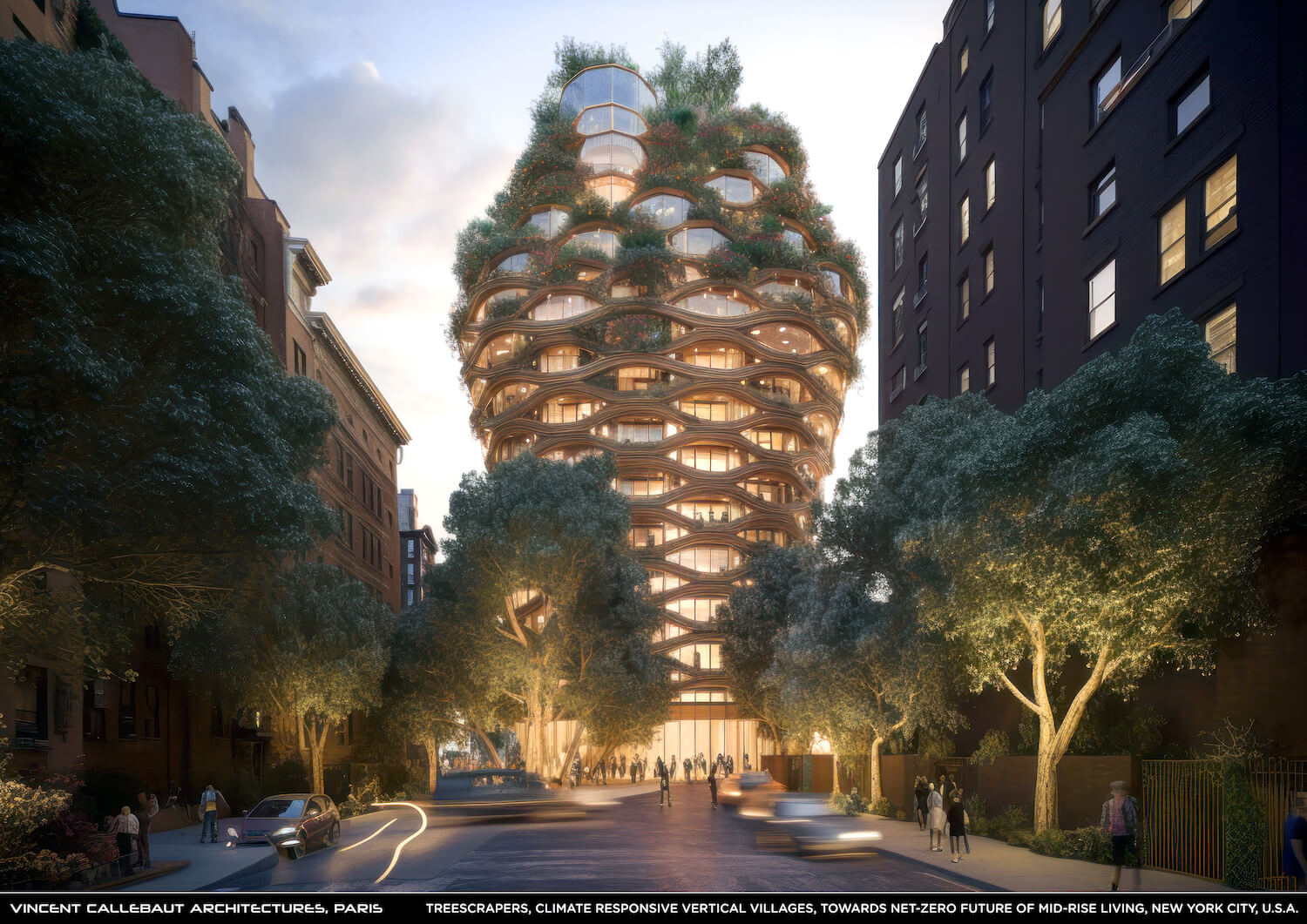 Treescrapers by Vincent Callebaut Archit|Futuristic