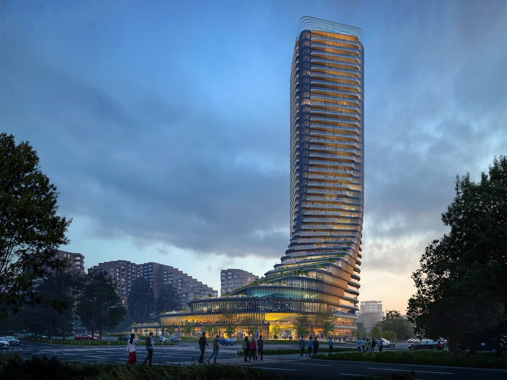 Cityzen unveils new tower by Zaha Hadid|Visualization