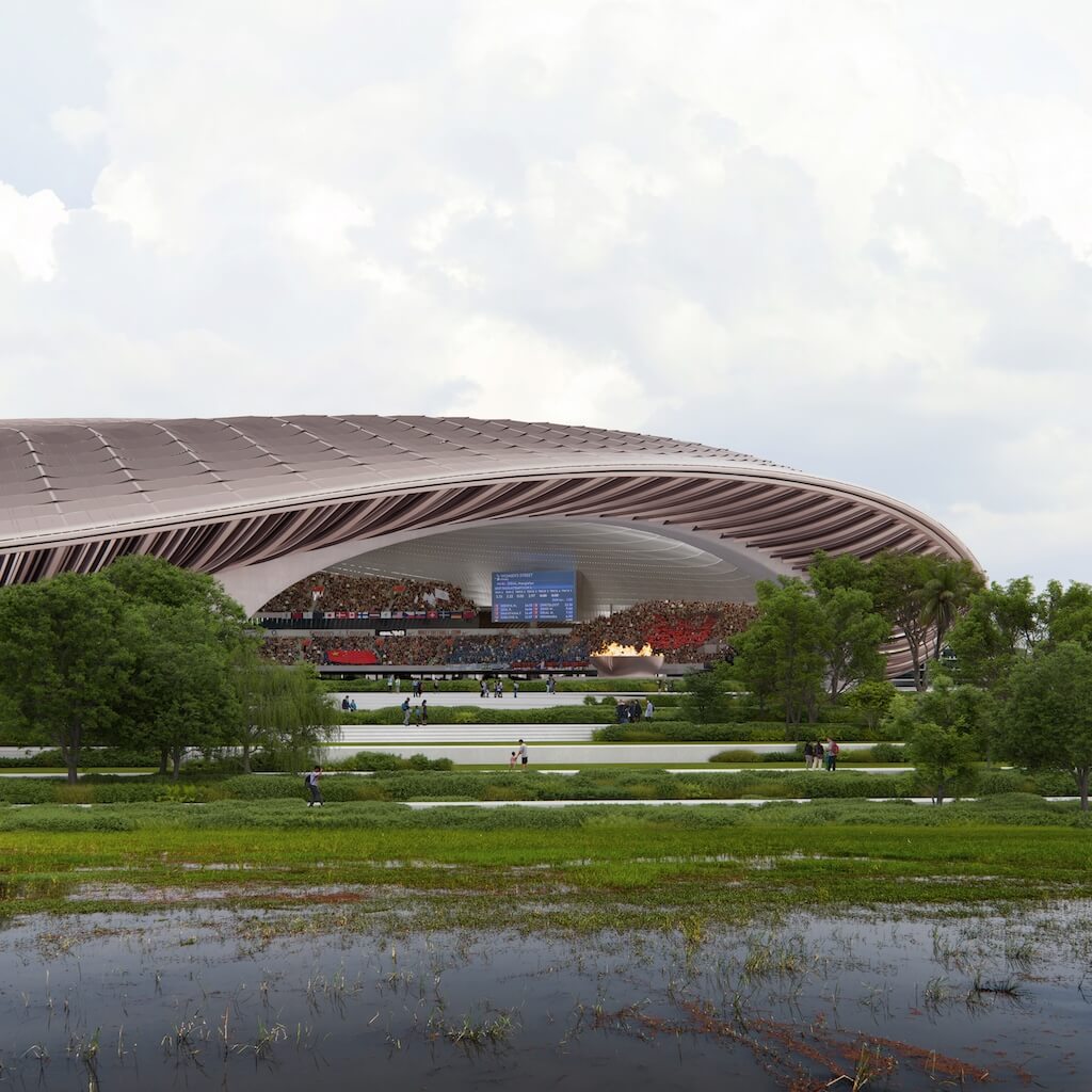 Zaha Hadid Architects' Greater Bay Area|Sports Center