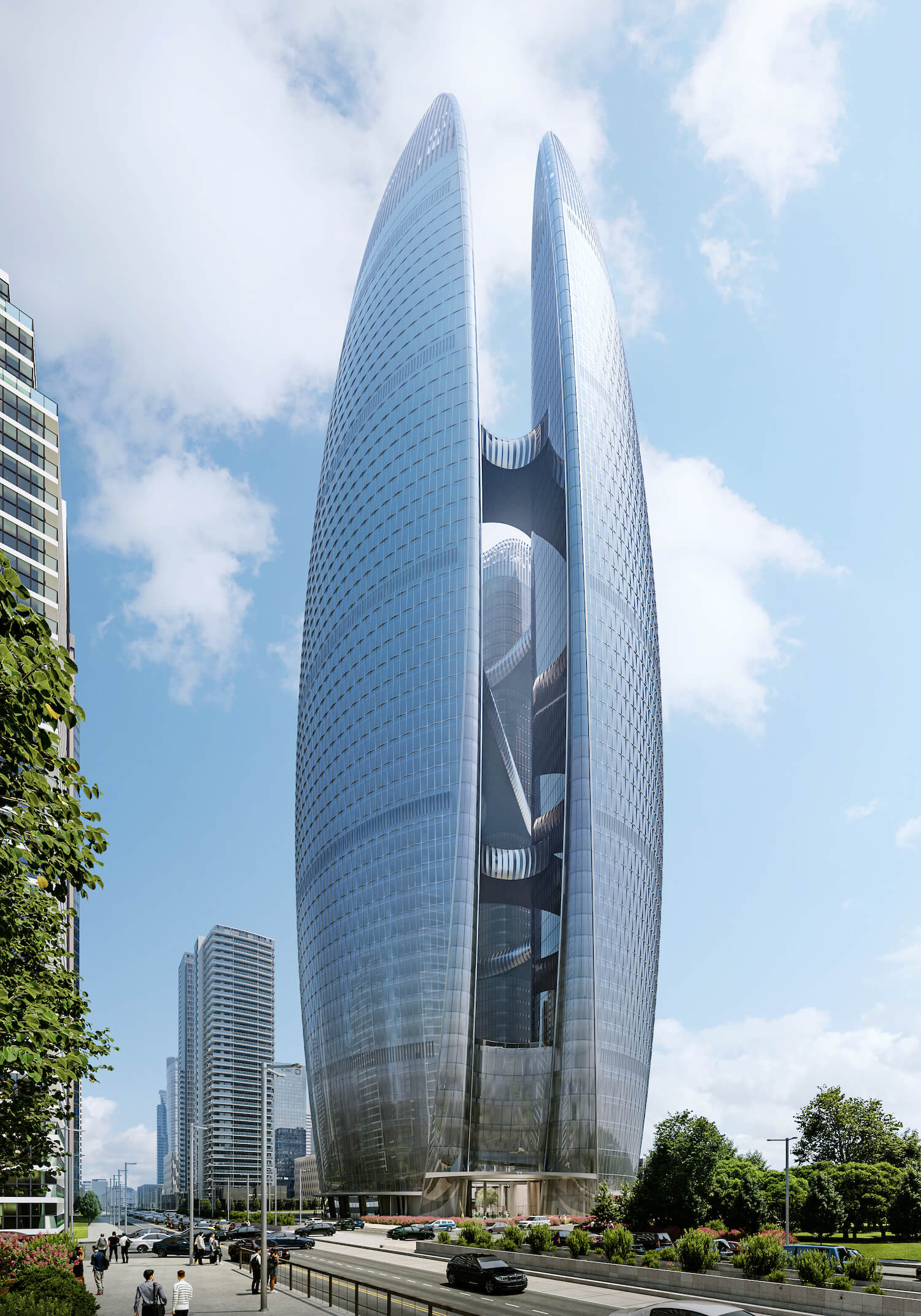 Zaha Hadid Architects' Taikang Financial|Skyscrapers