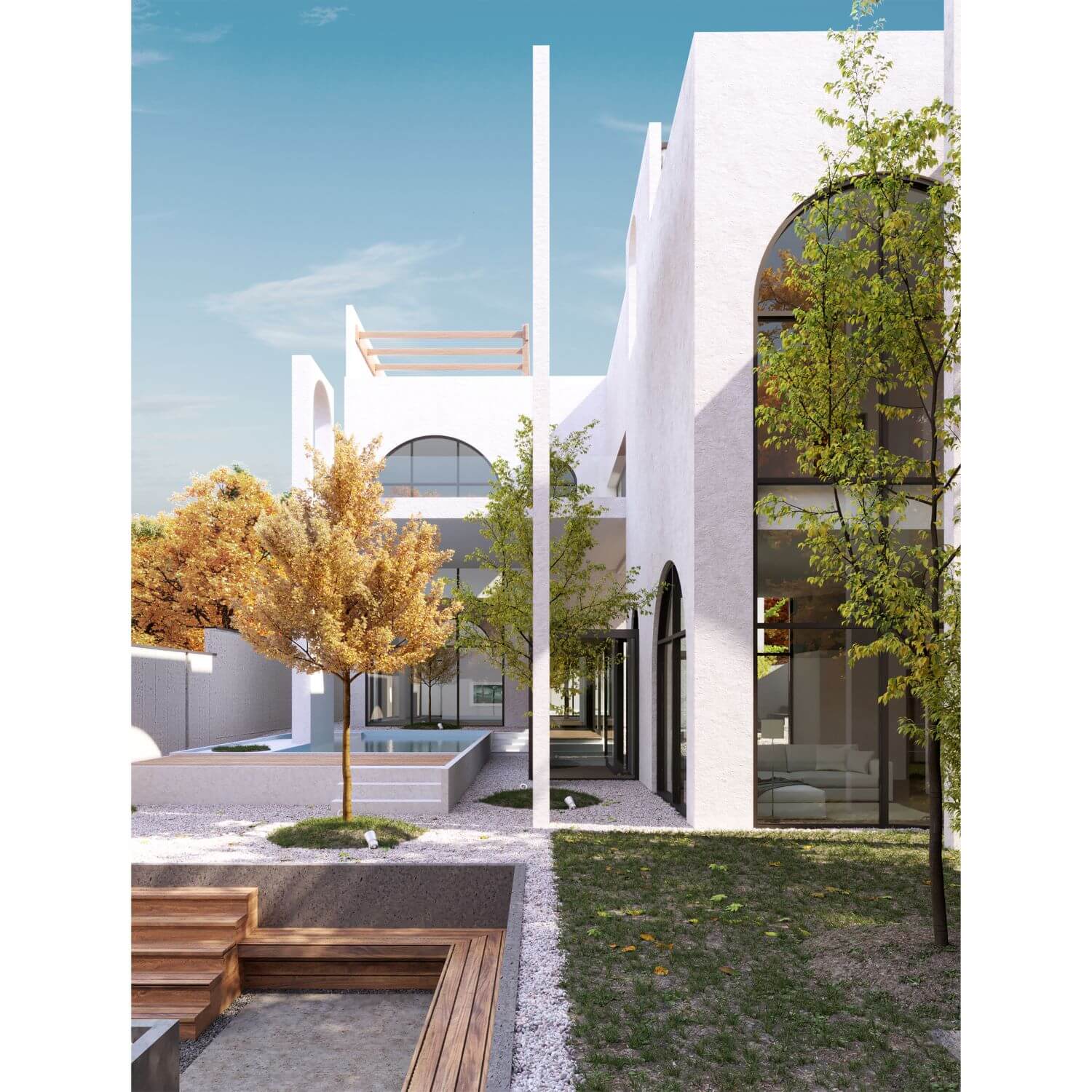 Villa Gara in Kordan, Iran by 4Architect|Visualization