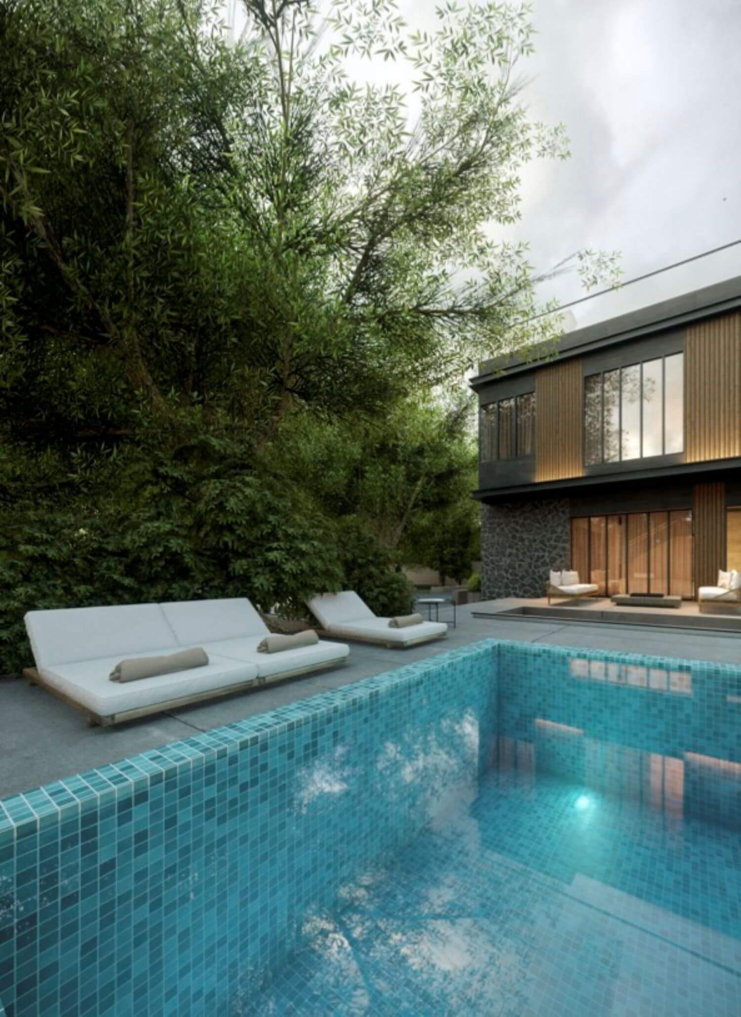 Afshar Villa in Saghez, Iran by Aran Arc|Visualization