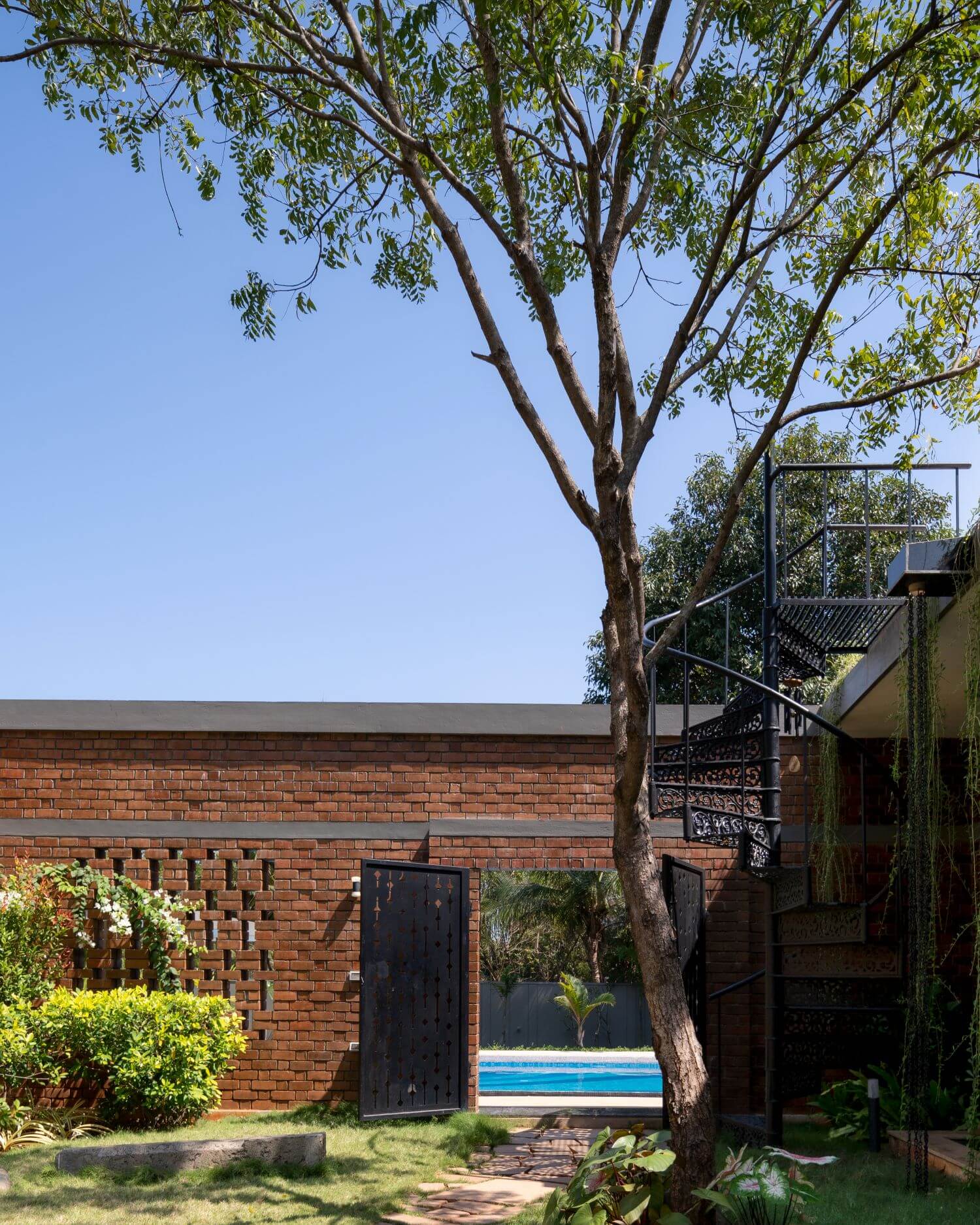 The Brick Abode, Poothurai, India by Arc|Houses