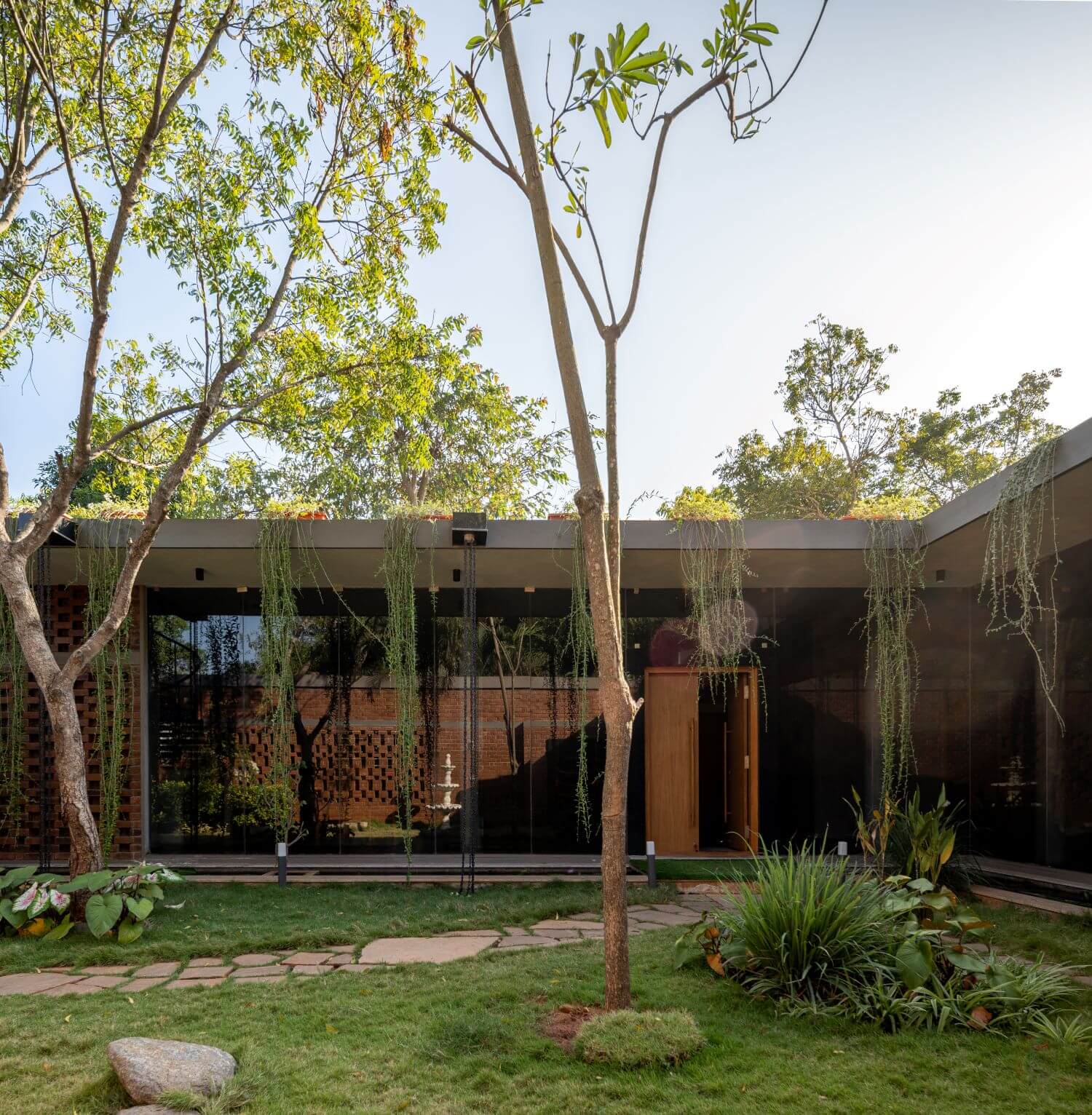 The Brick Abode, Poothurai, India by Arc|Houses