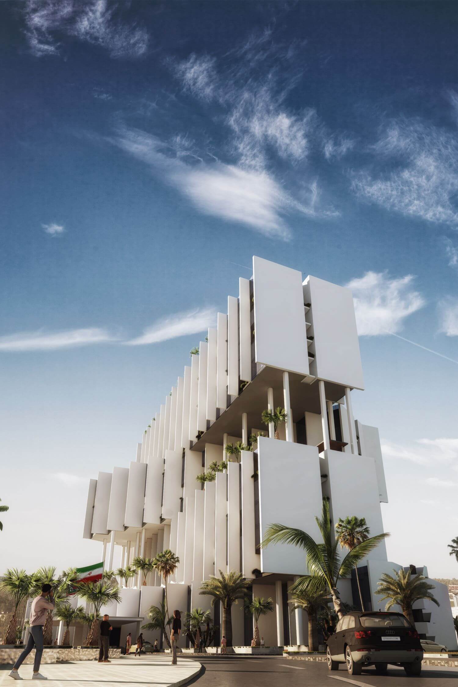 Kish Island Hotels; Armitaj Hotel in Kish Island, Iran by As|Visualization