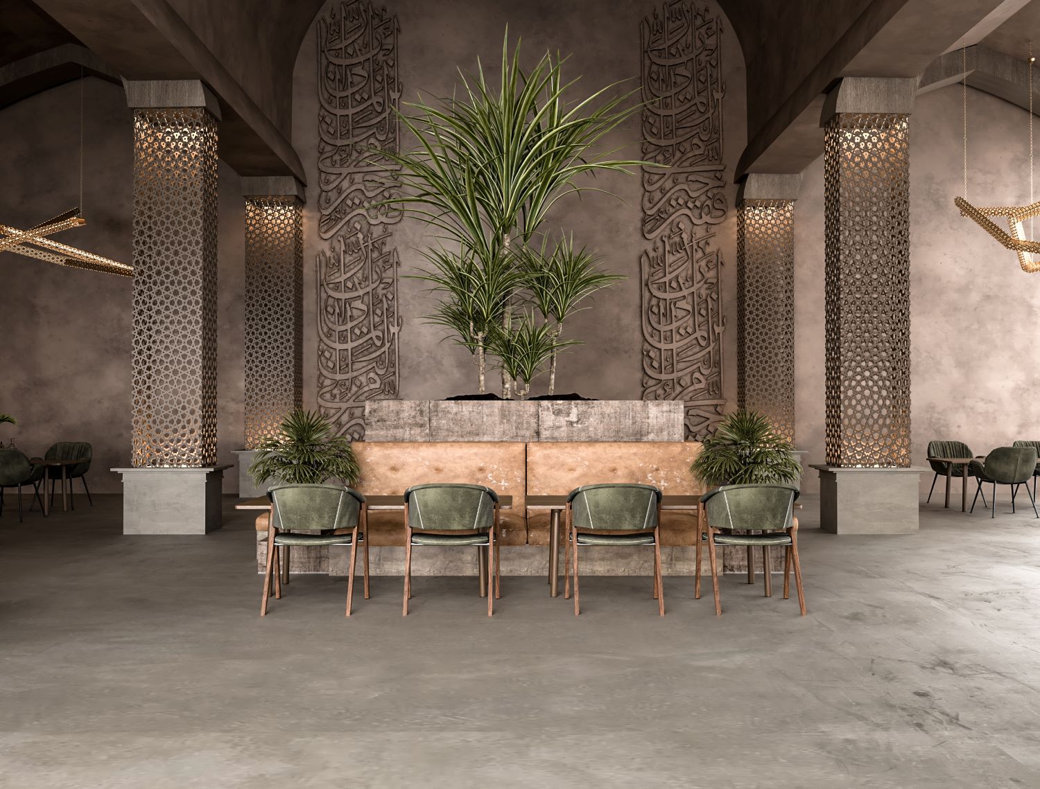 Oriental Café & Restaurant in Cairo, EgyVisualization