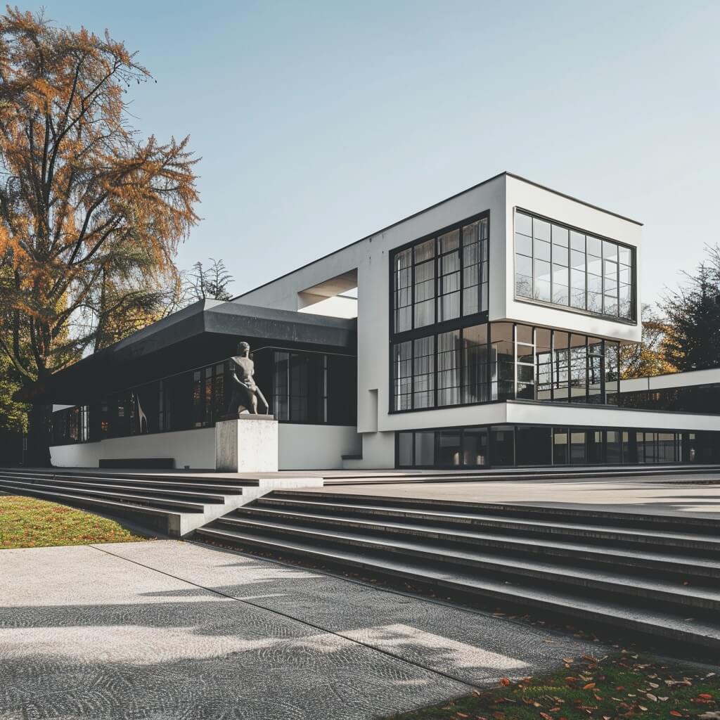 Contemporary Bauhaus Art Center by Fatem|Visualization