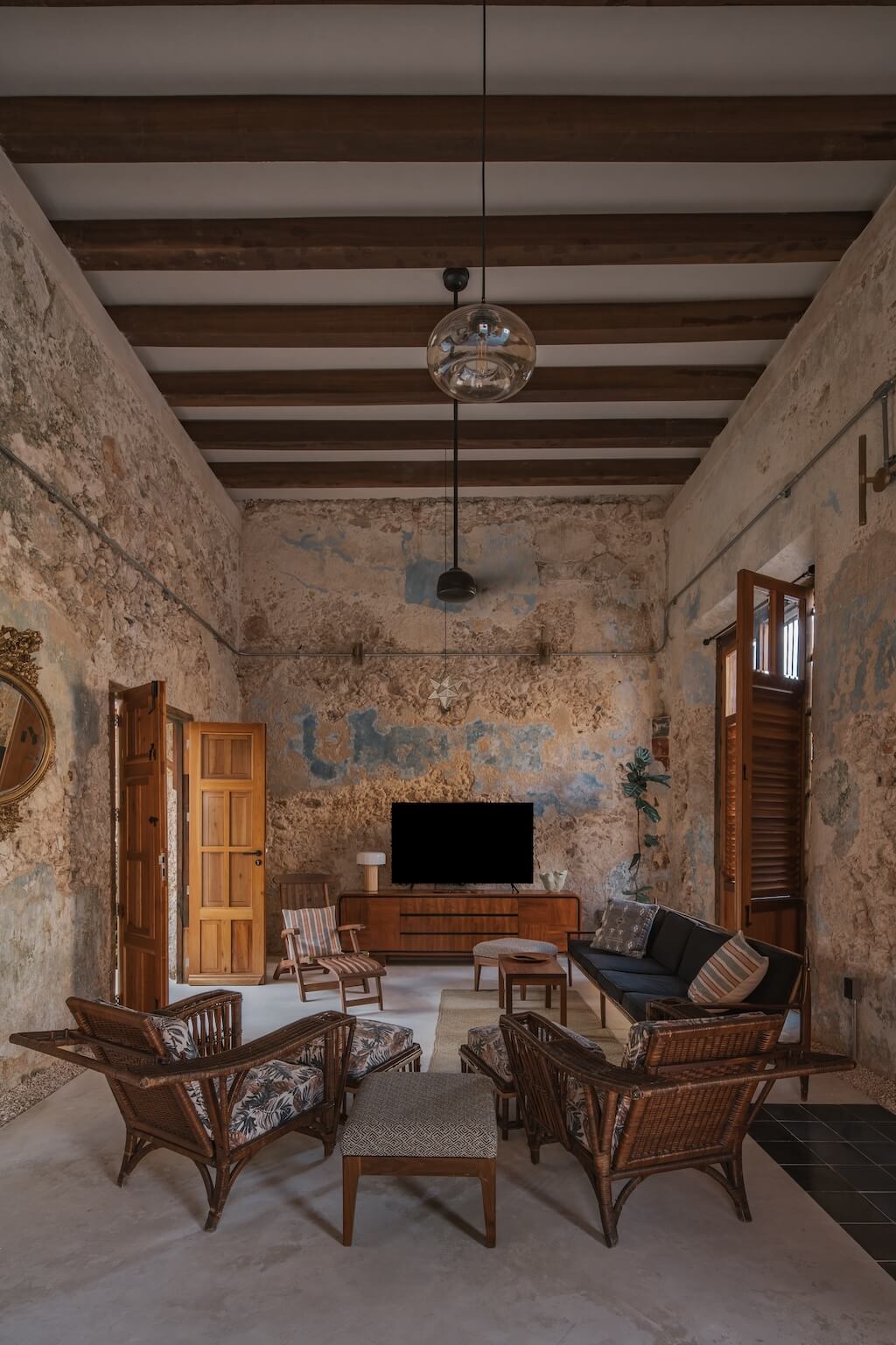Renovace domu v historickém opevněném městě Campeche od Casa Zotz